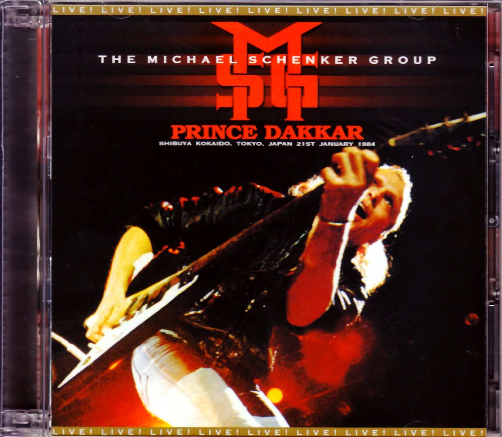 Michael Schenker マイケル・シェンカー/Tokyo,Japan 1.21.1984