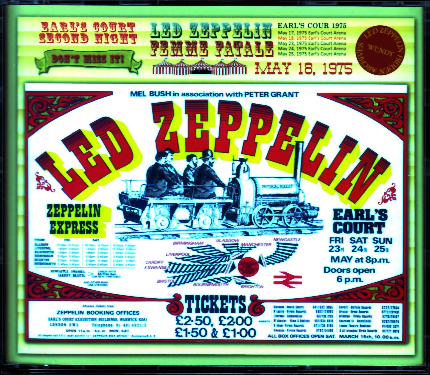 Led Zeppelin レッド・ツェッペリン/London,UK 5.18.1975