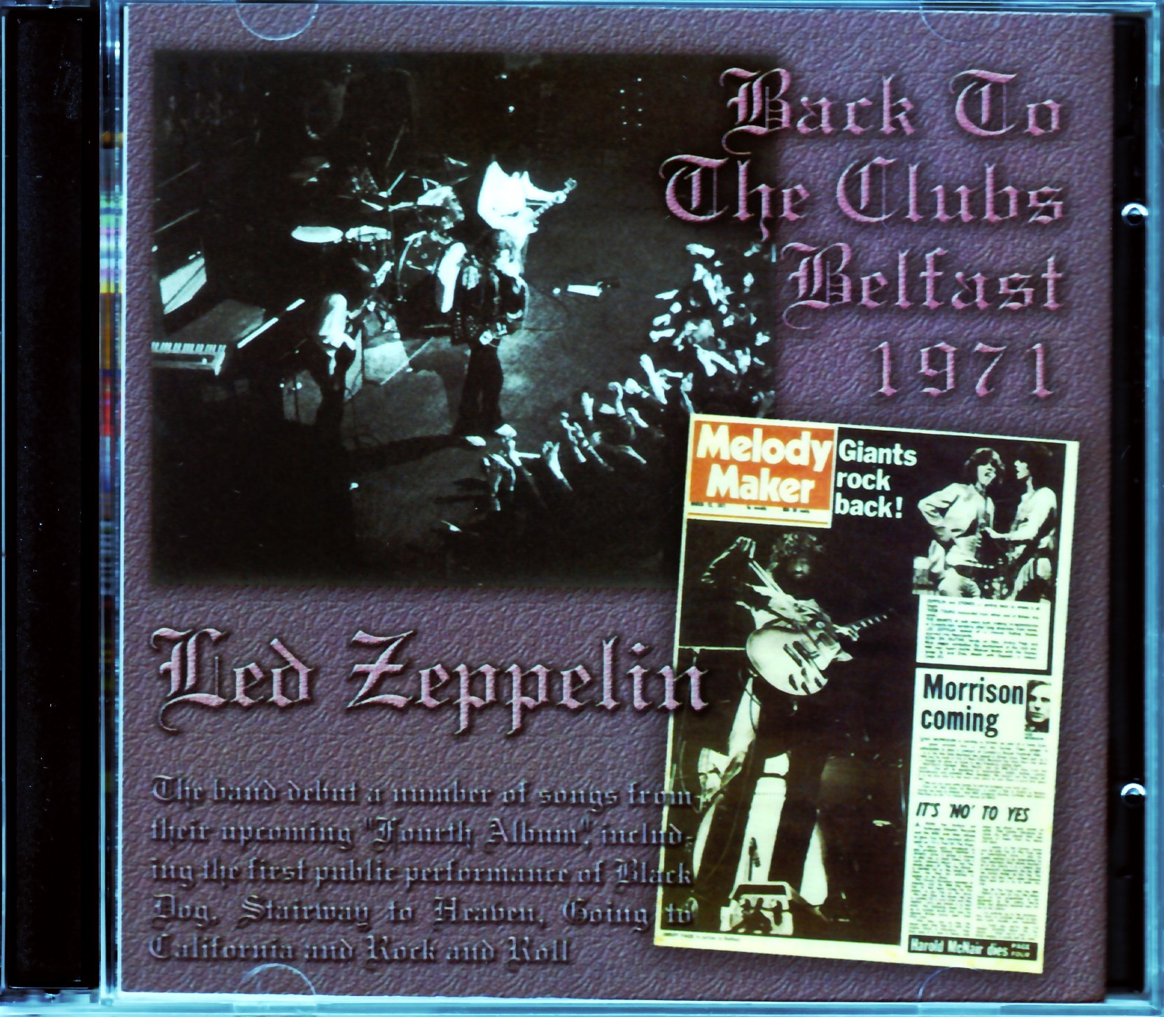 Led Zeppelin レッド・ツェッペリン/Ireland 3.5.1971