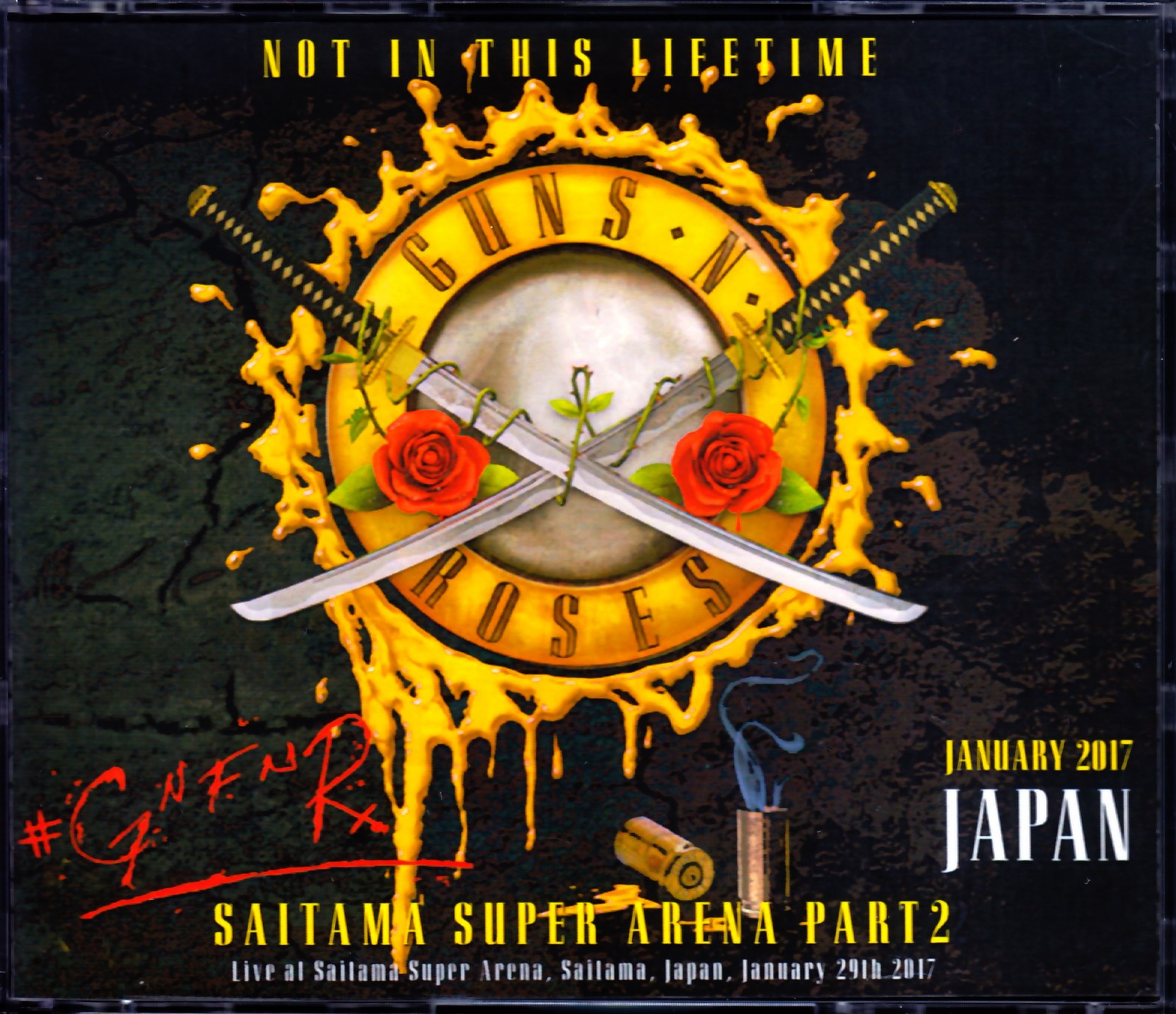 Guns N’ Roses ガンズ・アンド・ローゼス/Saitama,Japan 1.29.2017 IEM & AUD Matrix