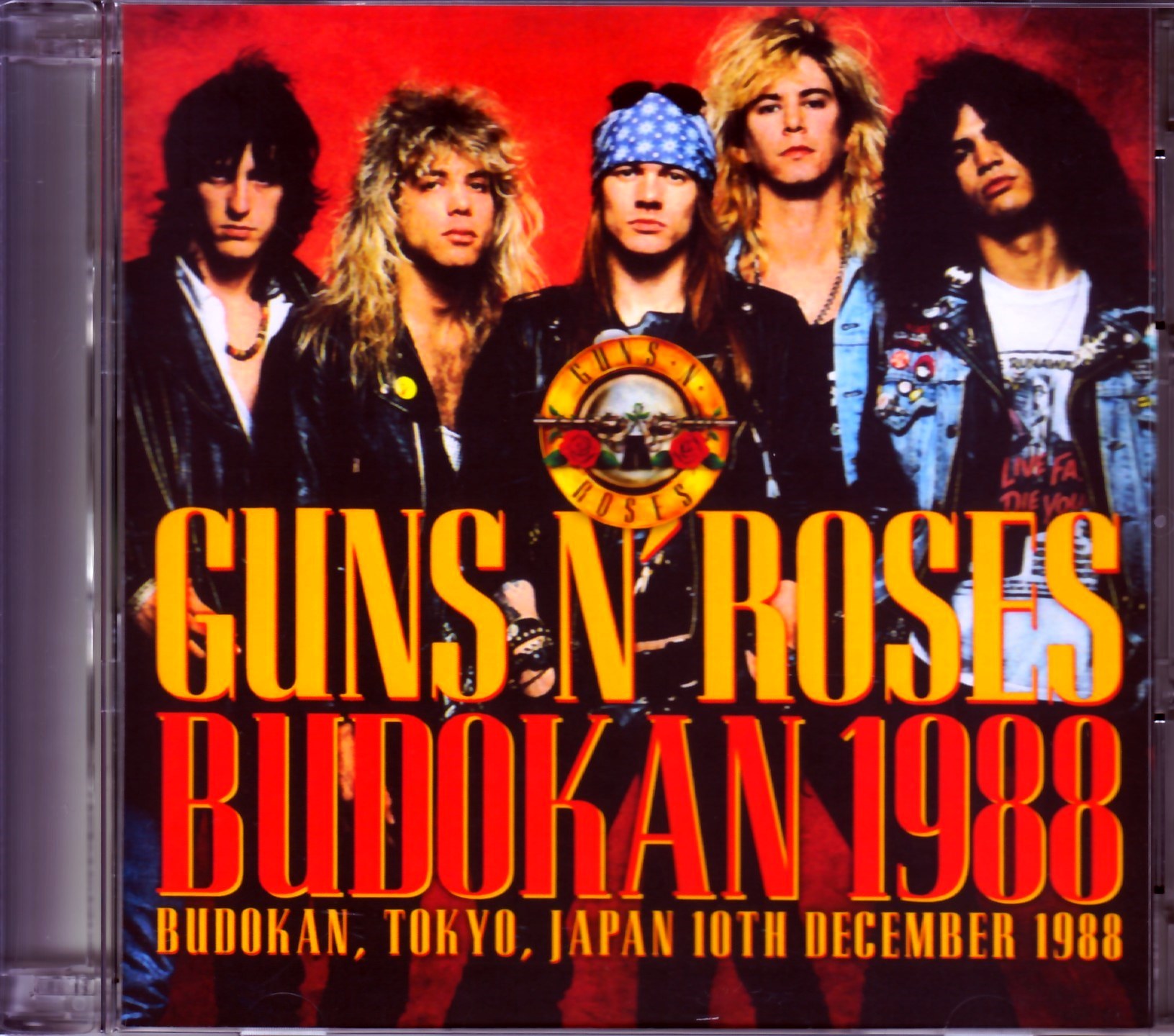 Guns N’ Roses ガンズ・アンド・ローゼス/Tokyo,Japan 1988
