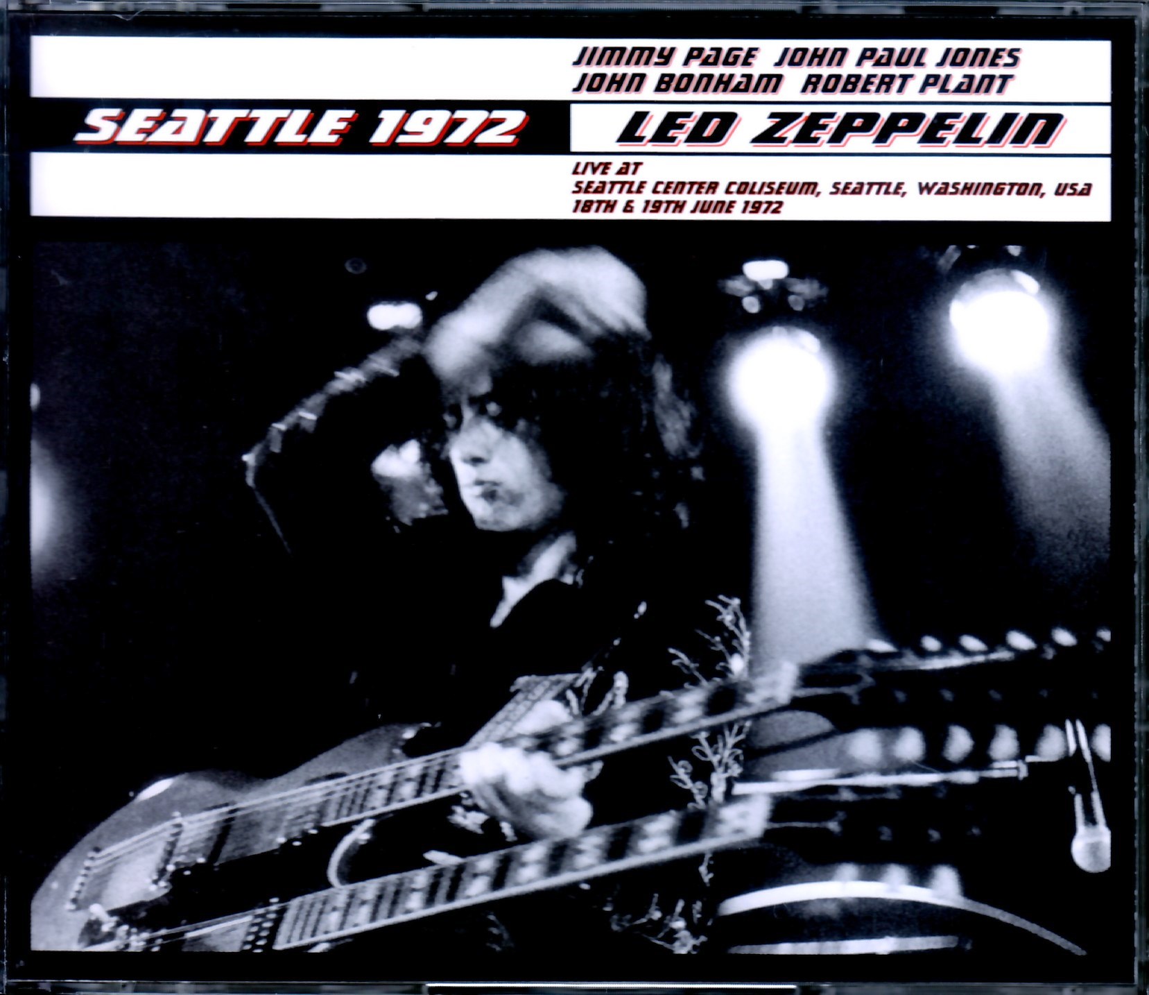 Led Zeppelin レッド・ツェッペリン/WA,USA 1972 2Days