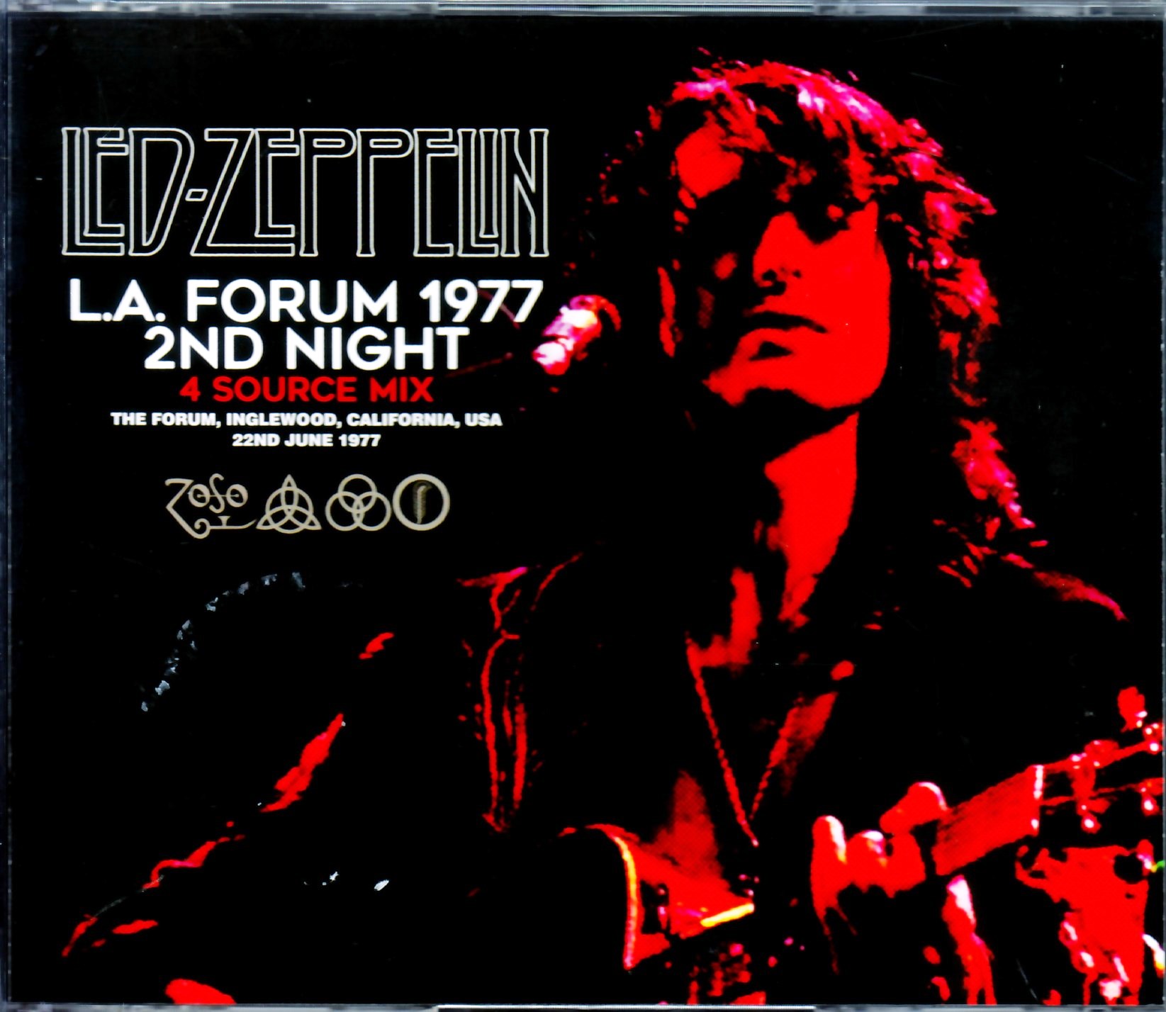 Led Zeppelin レッド・ツェッペリン/CA,USA 6.22.1977 4 Source Mix