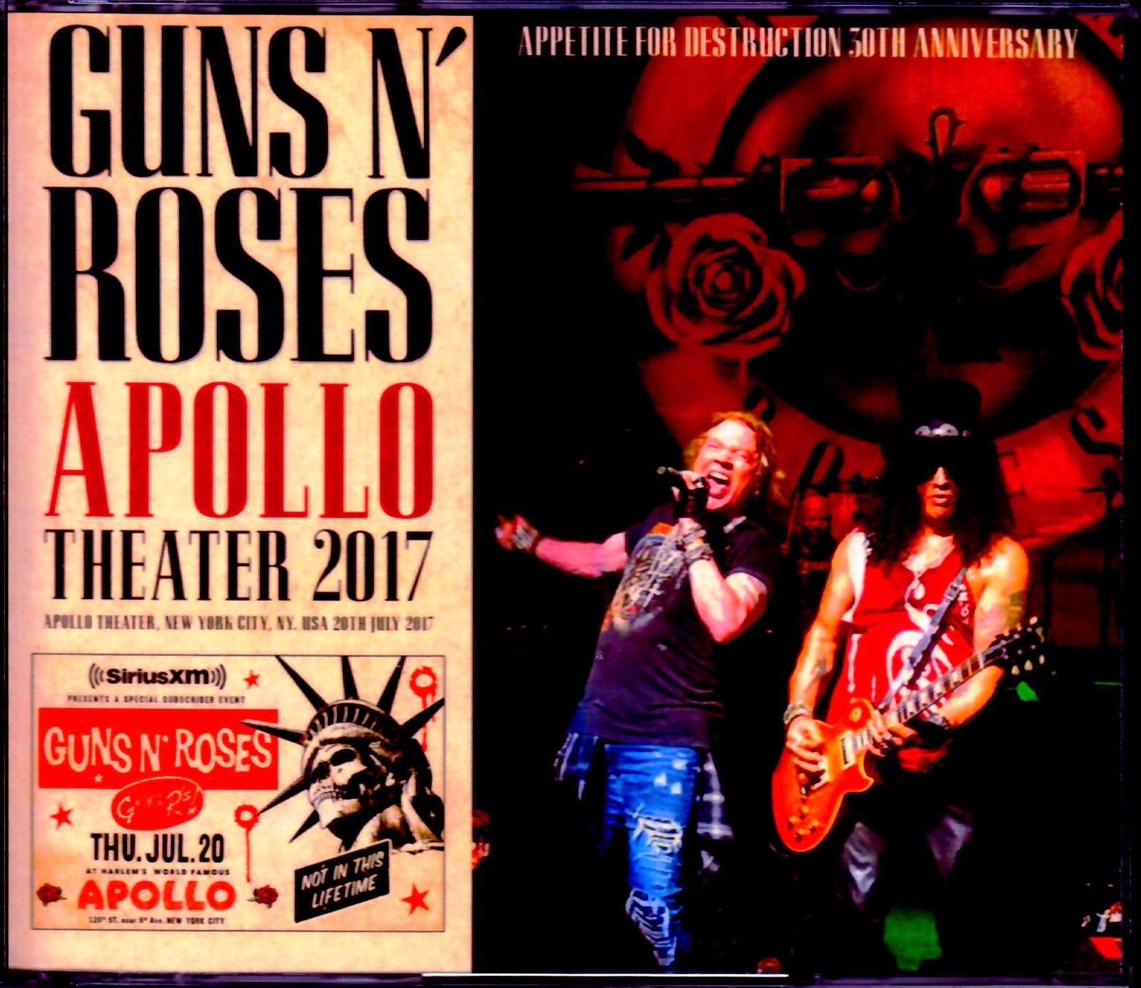Guns N’ Roses ガンズ・アンド・ローゼス/NY,USA 2017 S & V