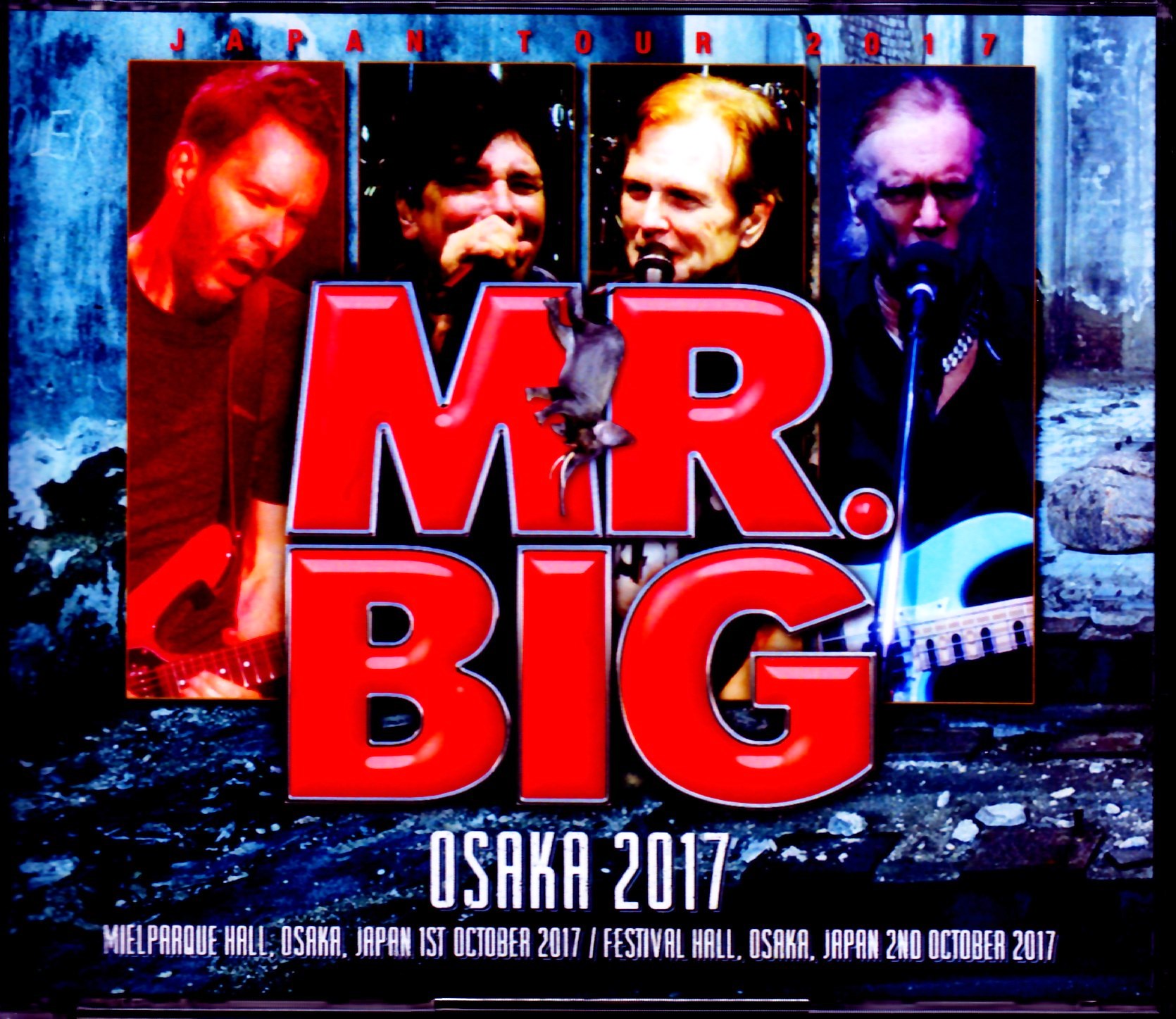 Mr.Big ミスター・ビッグ/Osaka,Japan 2017 2Days Complete