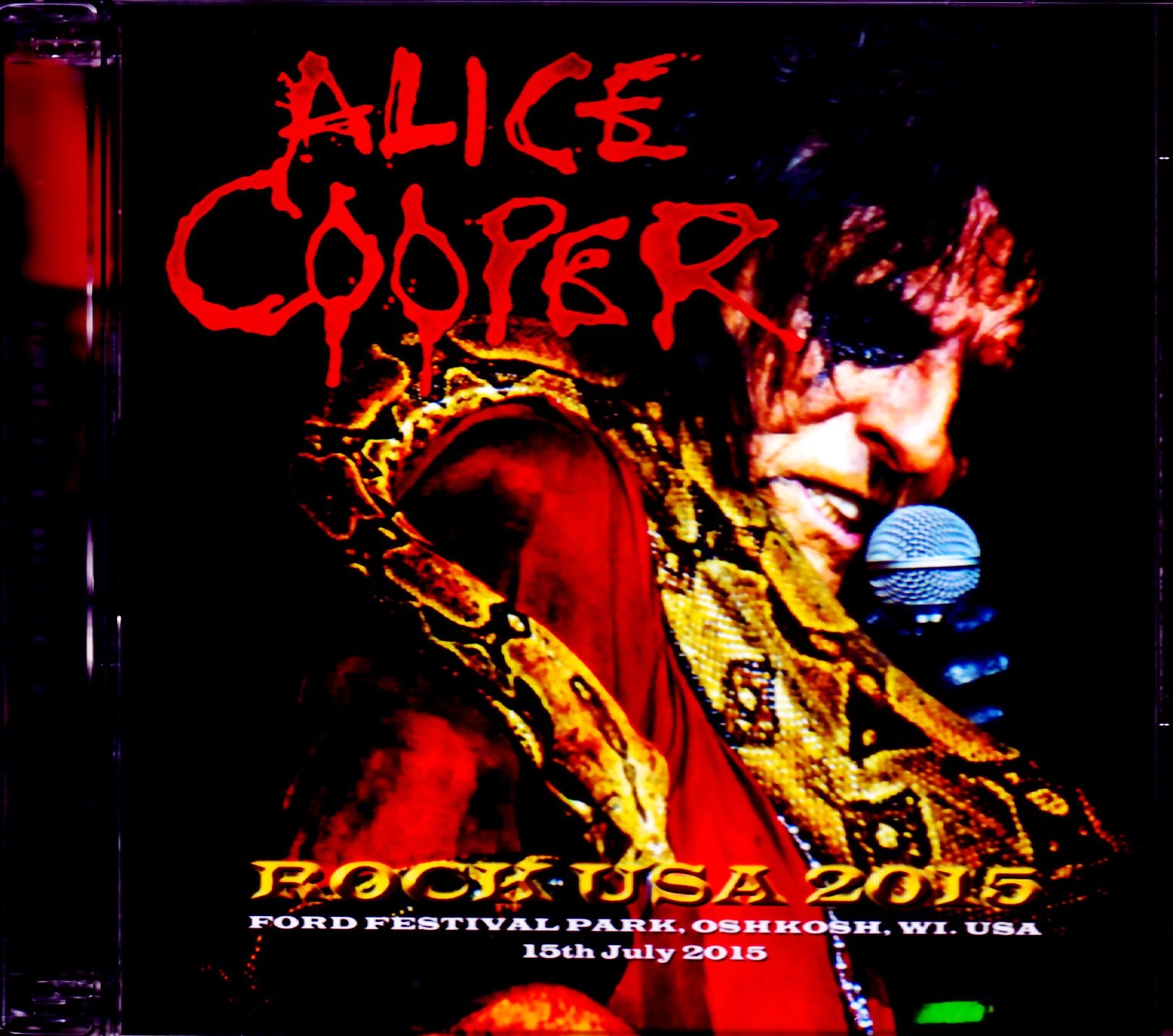 Alice Cooper アリス・クーパー/WI,USA 2015 S & V