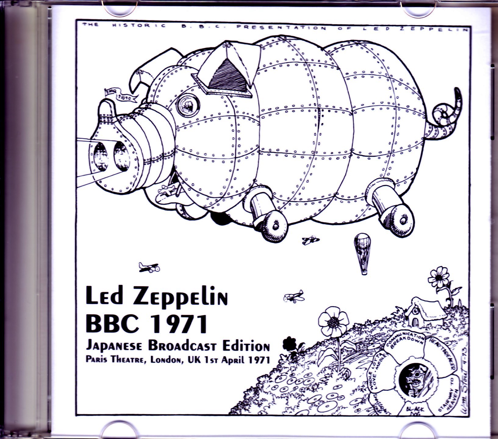 Led Zeppelin レッド・ツェッペリン/London,UK 1971 Japan Broadcast Ver.