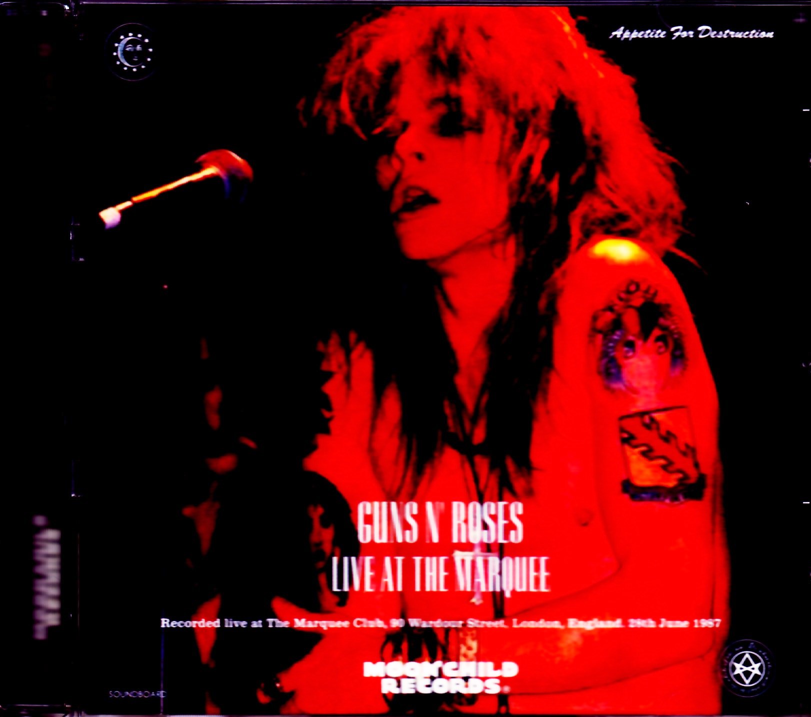 Guns N’ Roses ガンズ・アンド・ローゼス/London,UK 2.28.1987