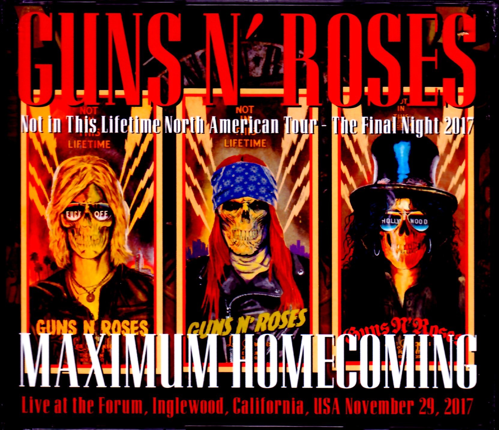 Guns N’ Roses ガンズ・アンド・ローゼス/CA,USA 2017 SBD Ver.