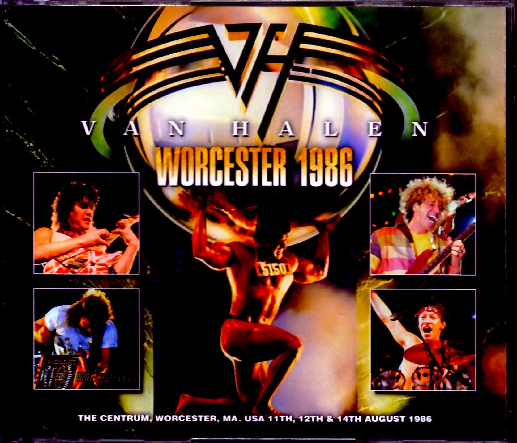 Van Halen ヴァン・ヘイレン/MA,USA 1986 3Days Complete