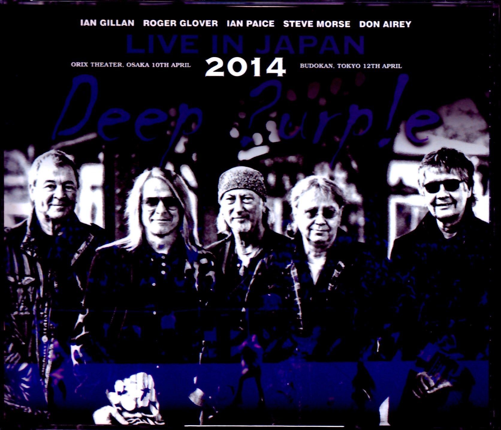 Deep Purple ディープ・パープル/Osaka & Tokyo,Japan 2014