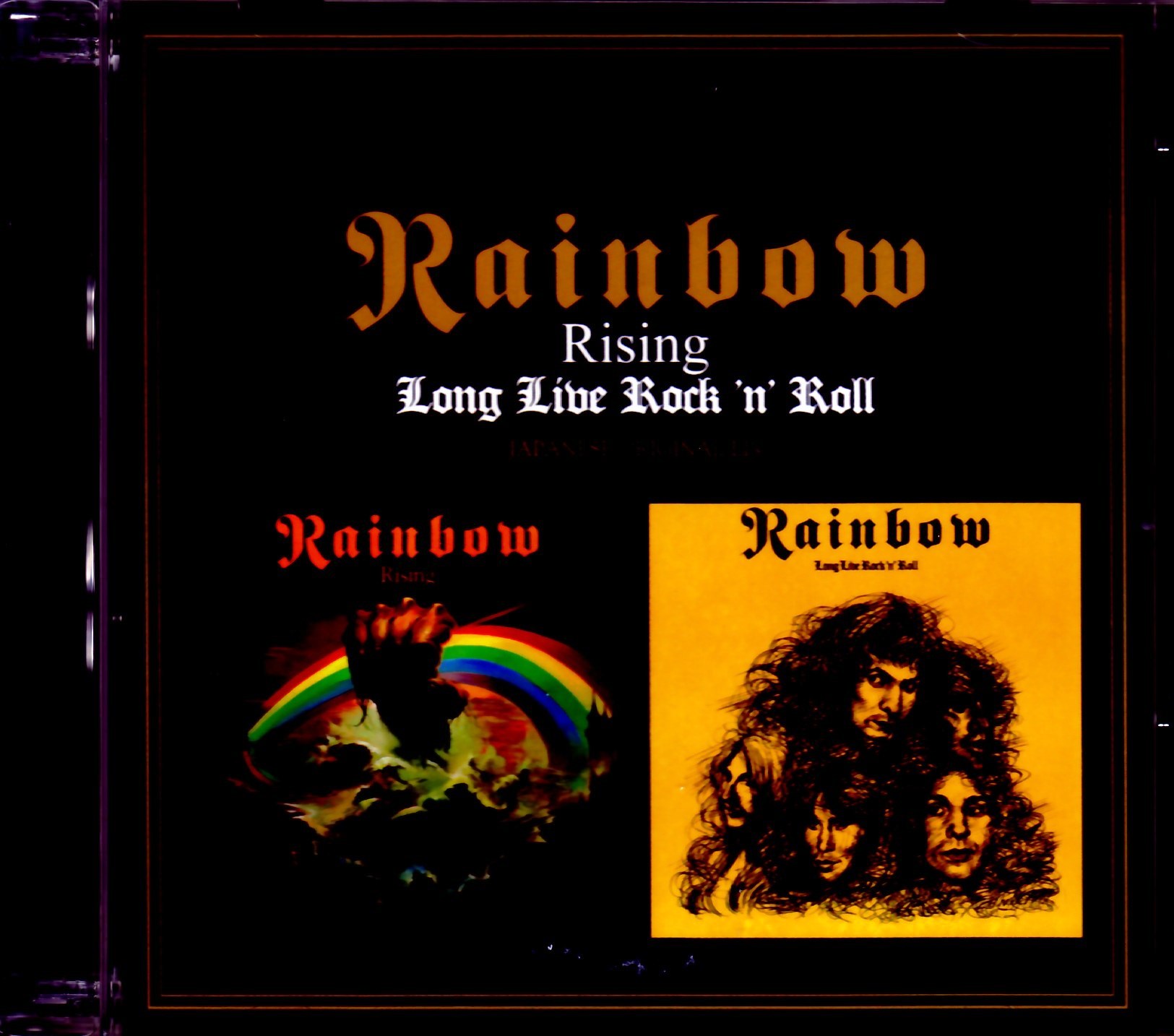Rainbow レインボー/Rising Long Live Rock’n Roll Original Japan LP Ver.