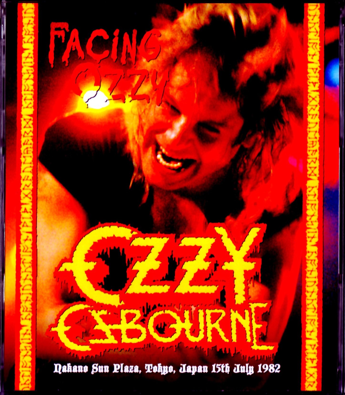 Ozzy Osbourne オジー・オズボーン/Tokyo,Japan 1982 3 Source Masters