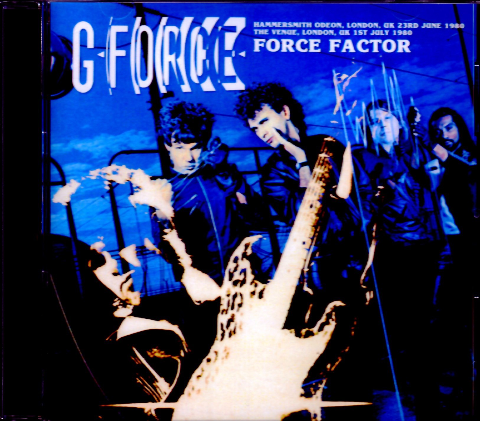 G-Force,Gary Moore ゲイリー・ムーア/London,UK 1980