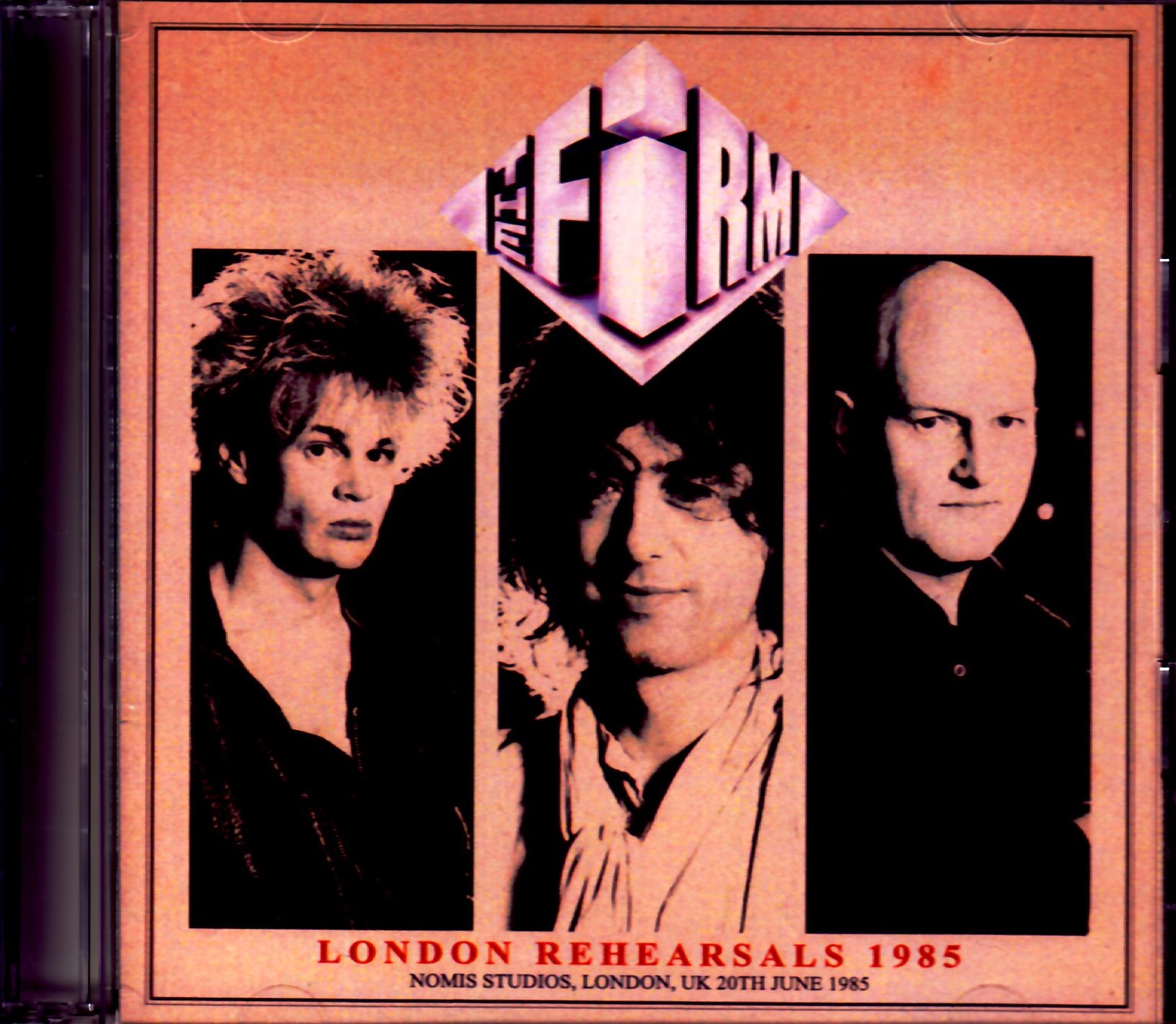 Firm ファーム/London,UK 1985 Rehearsals