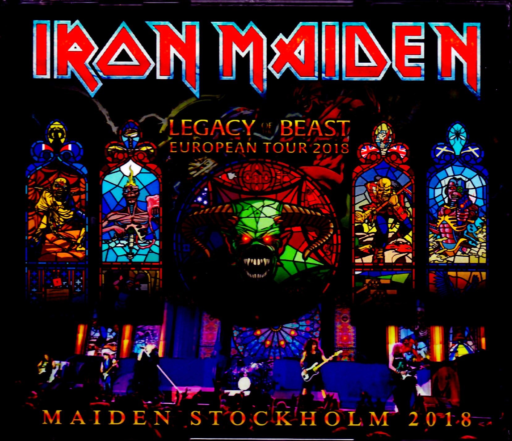 Iron Maiden アイアン・メイデン/Sweden 2018 S & V