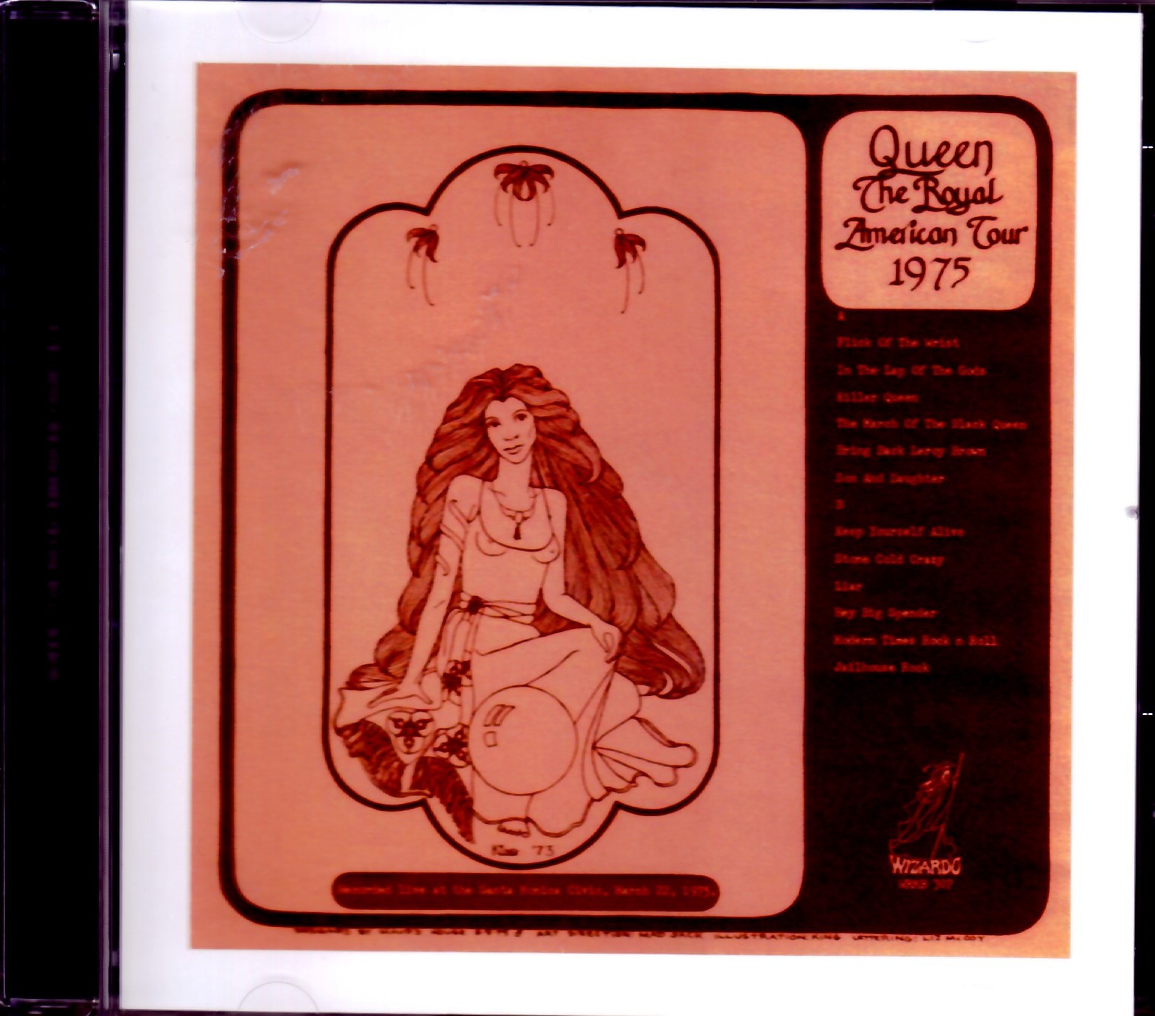 Queen クィーン/CA,USA 1975 Original LP Ver
