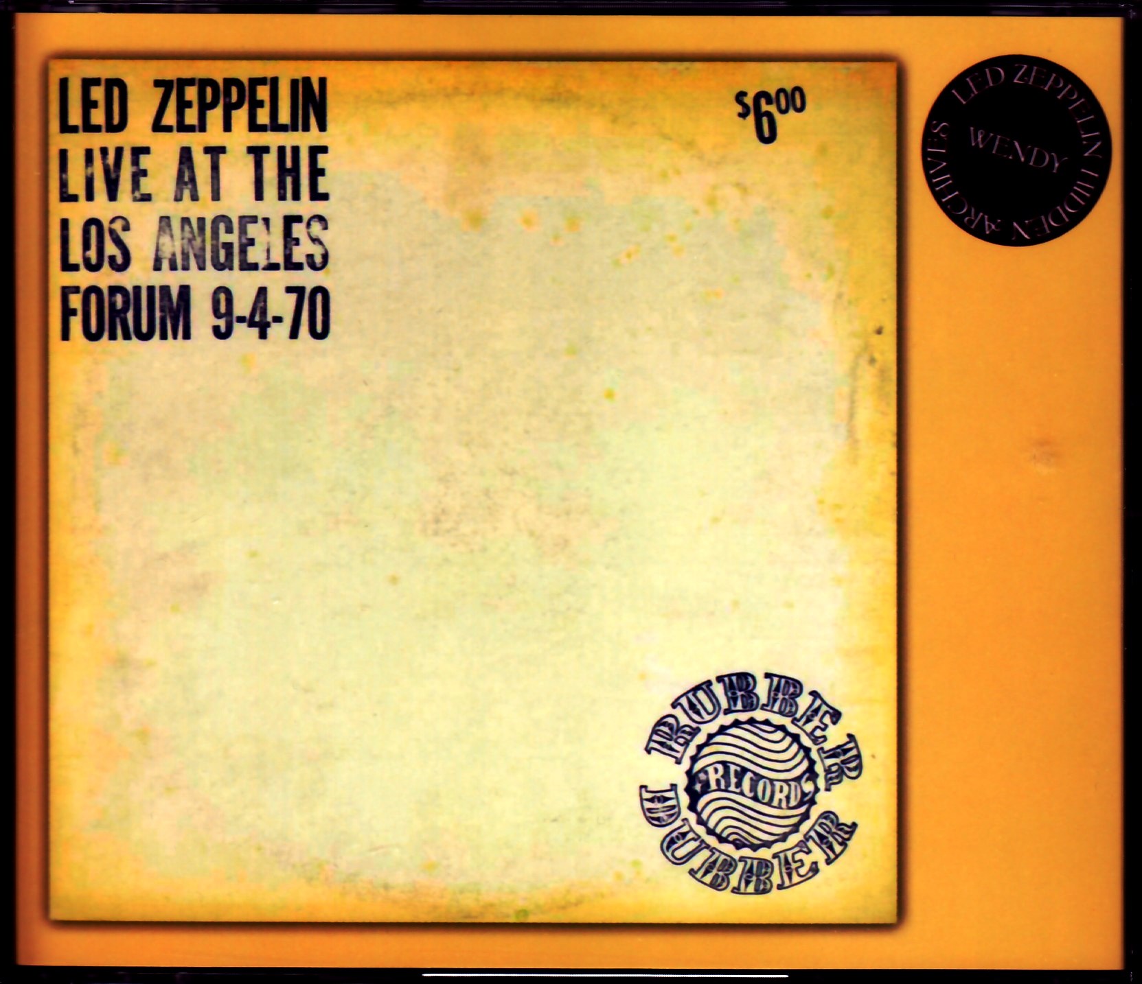 Led Zeppelin レッド・ツェッペリン/CA,USA 9.4.1970 Source 3-5