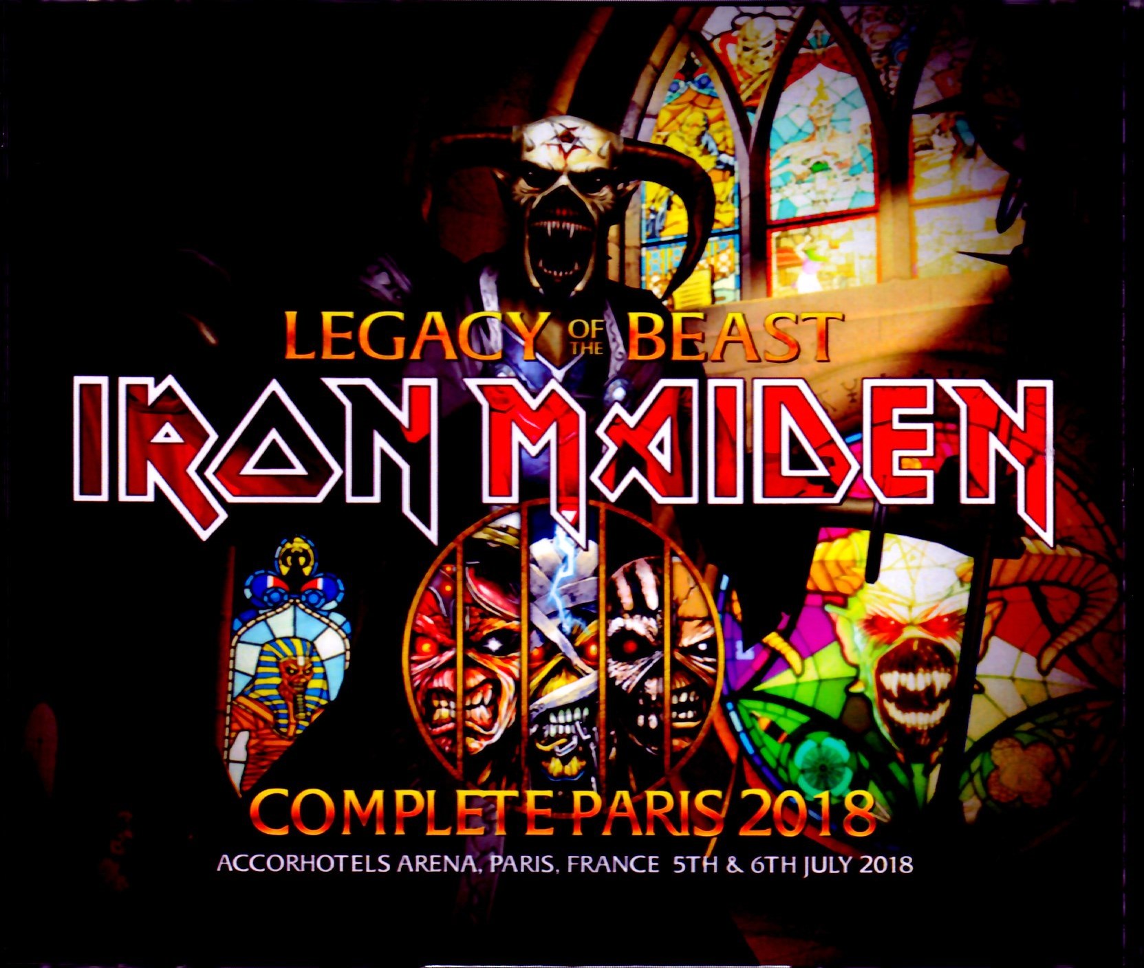 Iron Maiden アイアン・メイデン/France 2018 2Days & more