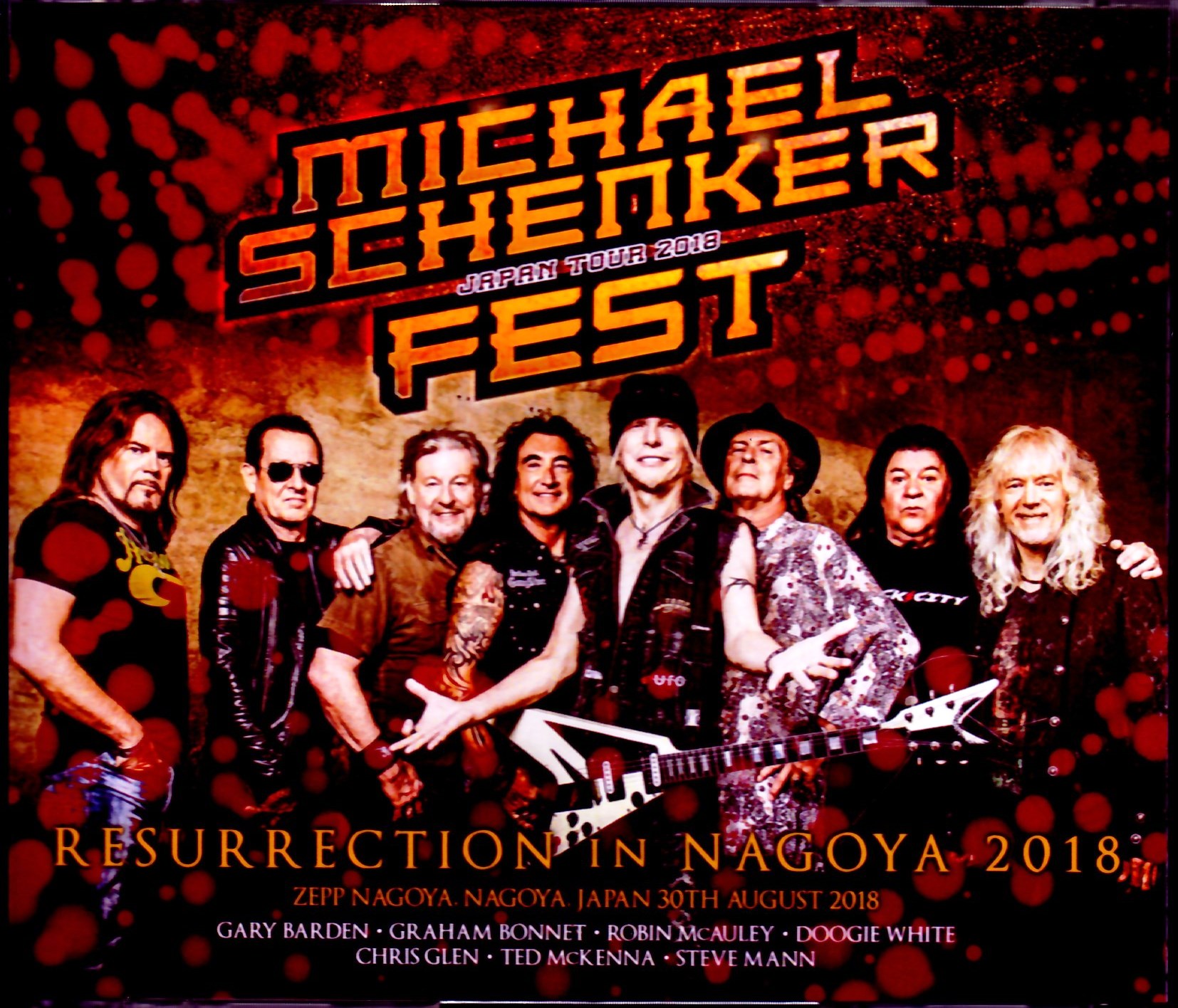 Michael Schenker Fest マイケル・シェンカー/Aichi,Japan 2018