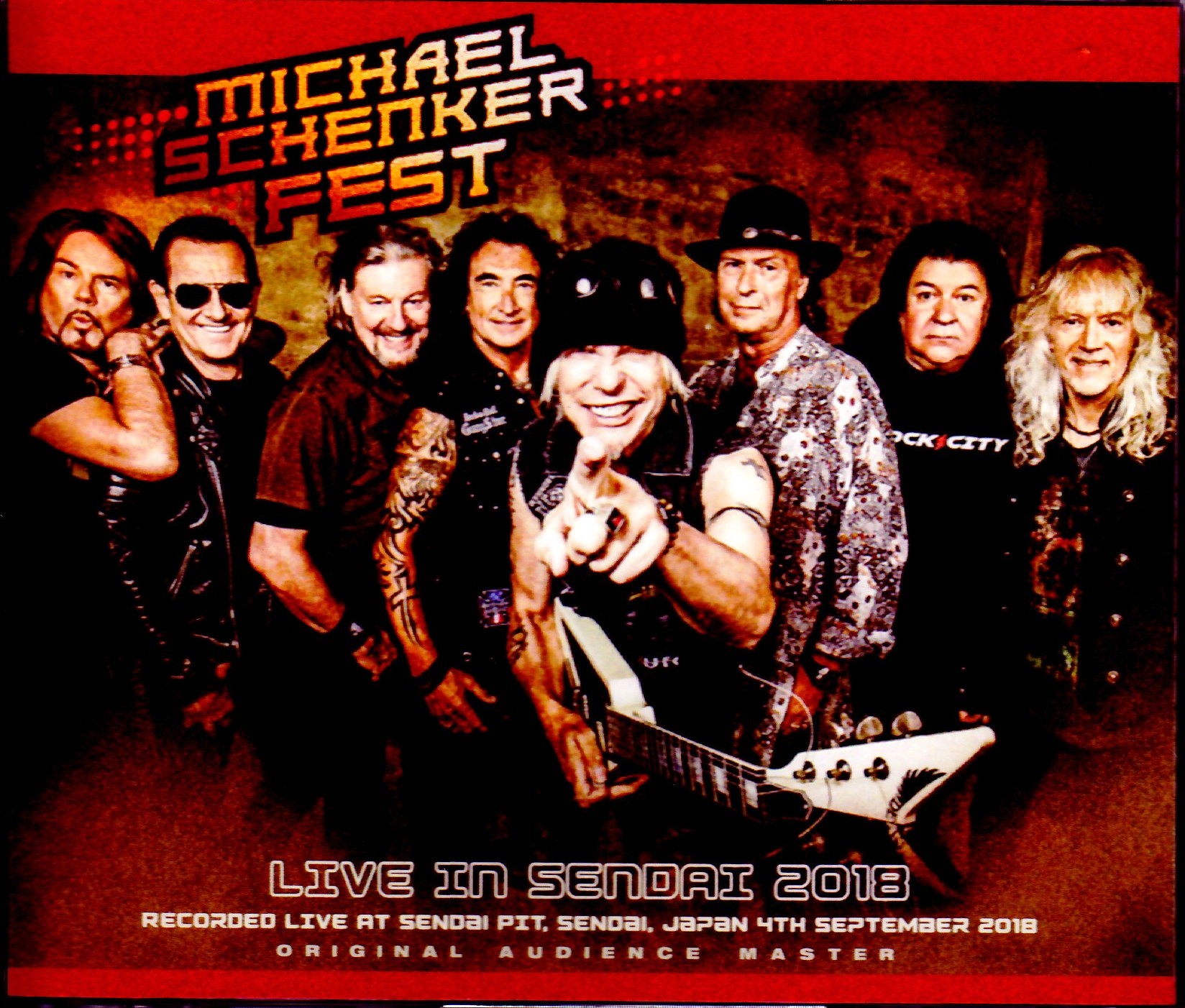 Michael Schenker Fest マイケル・シェンカー/Miyagi,Japan 2018 S & V