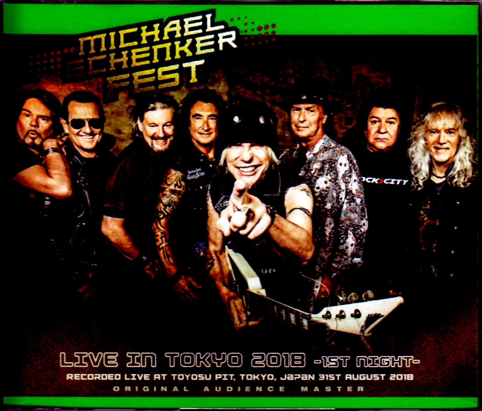 Michael Schenker Fest マイケル・シェンカー/Tokyo,Japan 8.31.2018 S & V