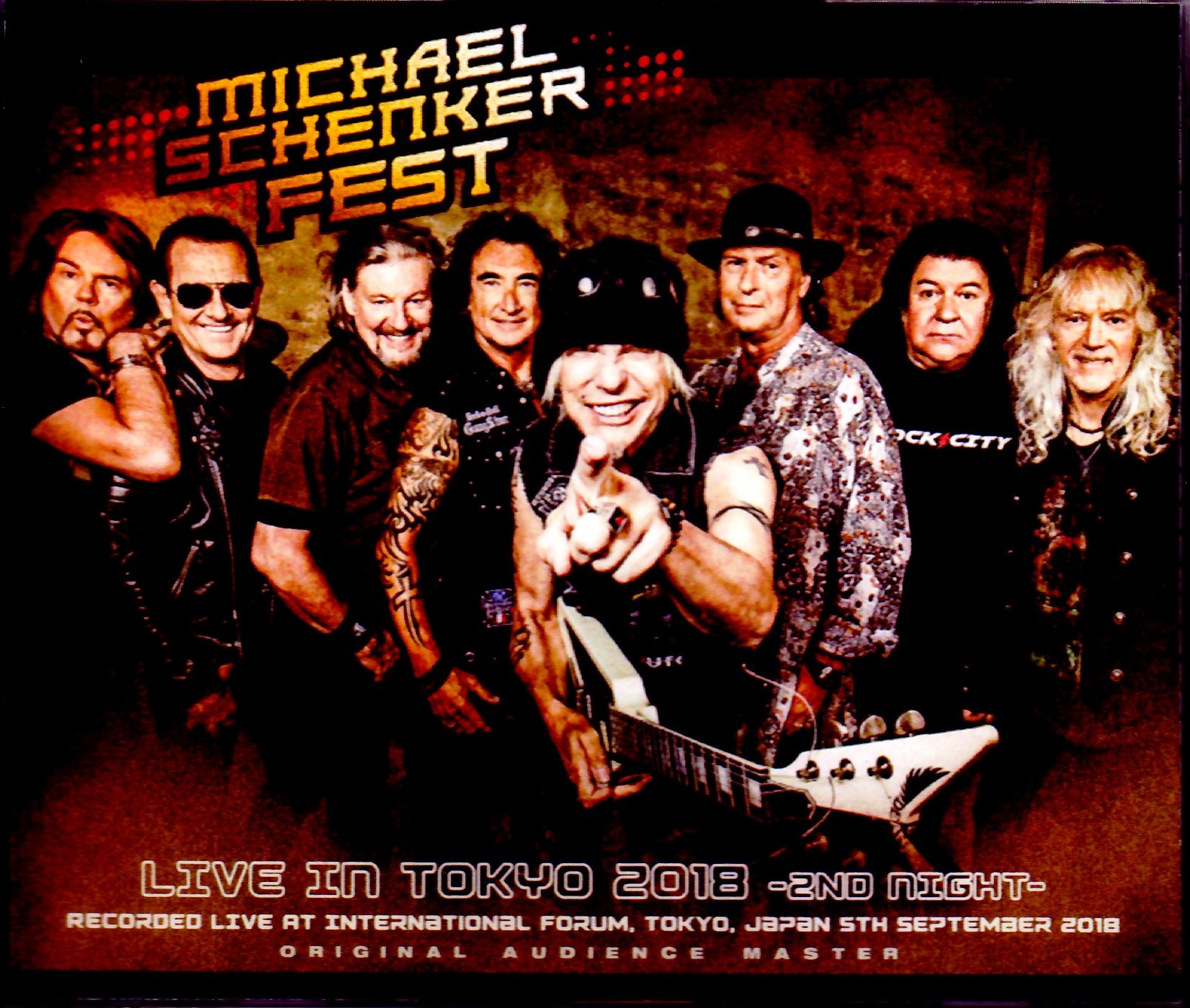 Michael Schenker Fest マイケル・シェンカー/Tokyo,Japan 9.5.2018 S & V