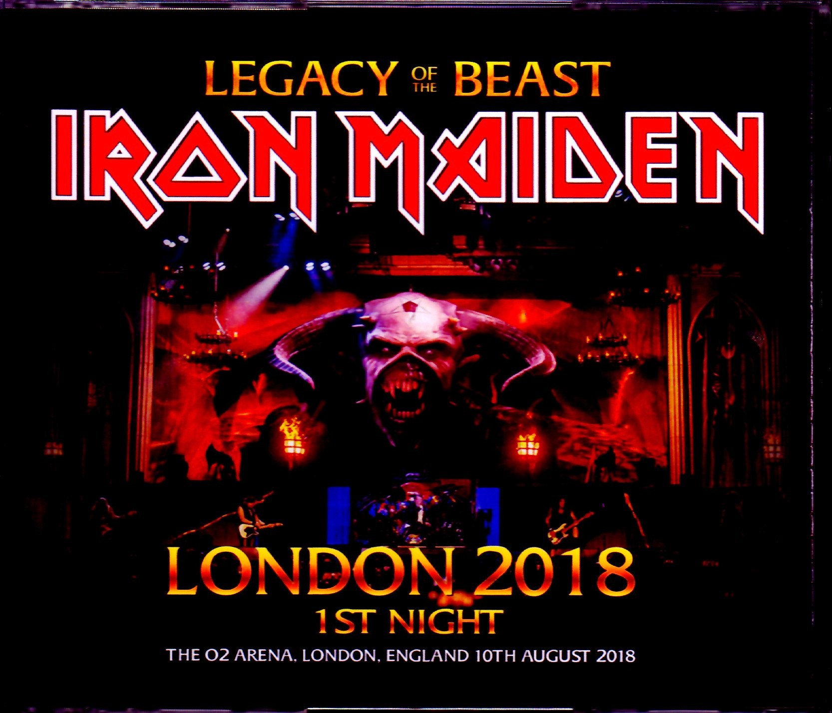 Iron Maiden アイアン・メイデン/London,UK 8.10.2018 S & V