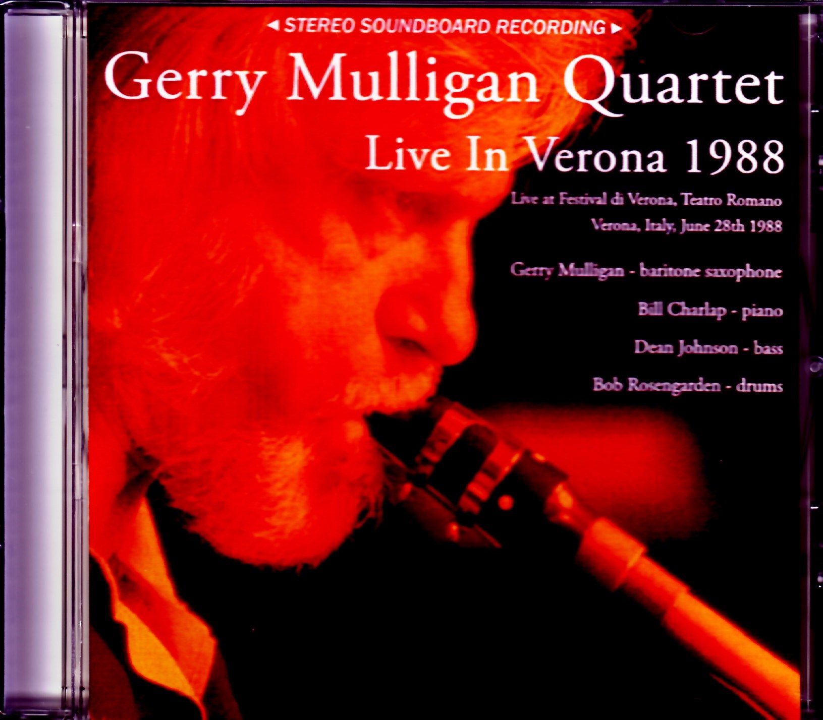 Gerry Mulligan Quartet ジェリー・マリガン/Italy 1988