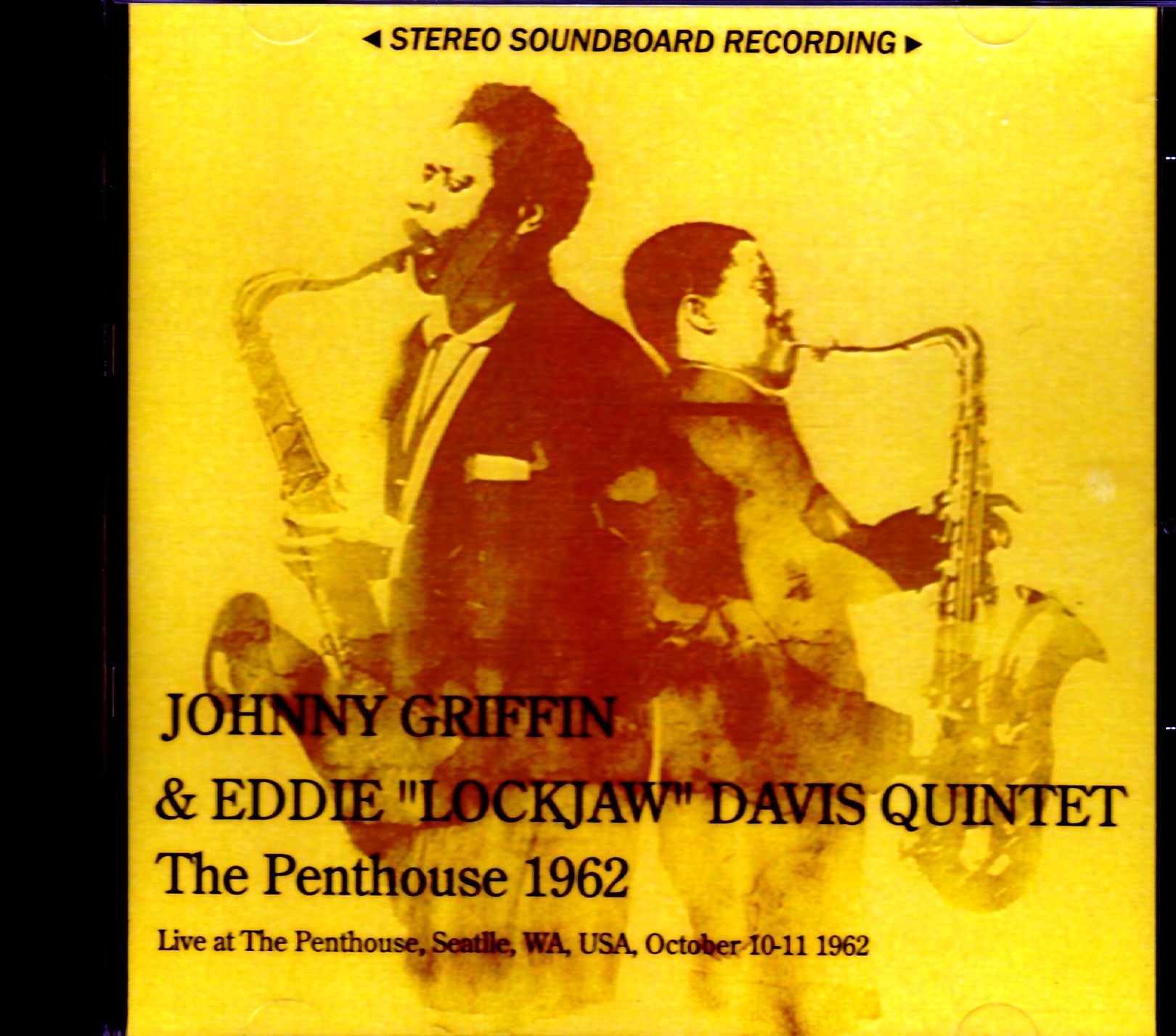 Johnny Griffin,Eddie Lockjaw Davis Quintet ジョニー・グリフィン エディ・ロックジョー・デイビス/WA,USA 1962