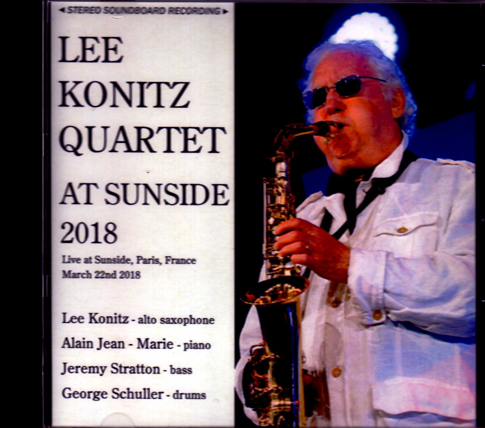 Lee Konitz リー・コニッツ/France 2018