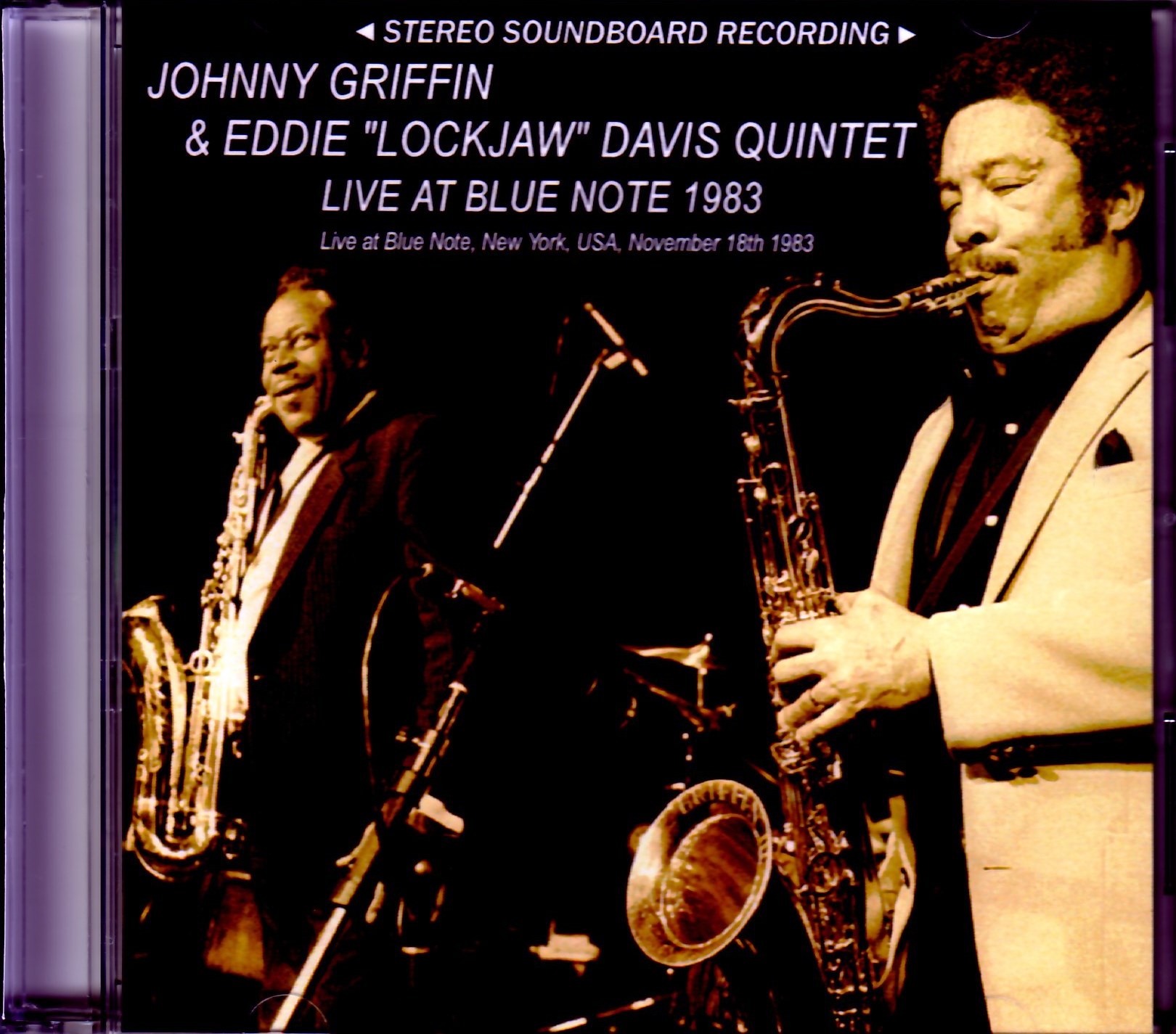 Johnny Griffin,Eddie Lockjaw Davis Quintet ジョニー・グリフィン エディ・ロックジョー・デイビス/NY,USA 1983