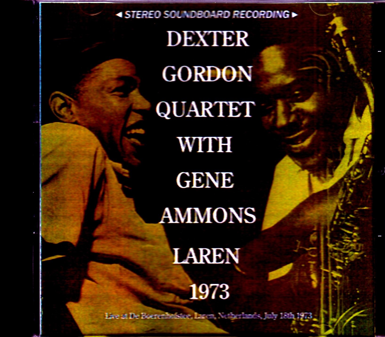 Dexter Gordon Quartet,Gene Ammons デクスター・ゴードン ジーン・アモンズ/Netherlands 1973