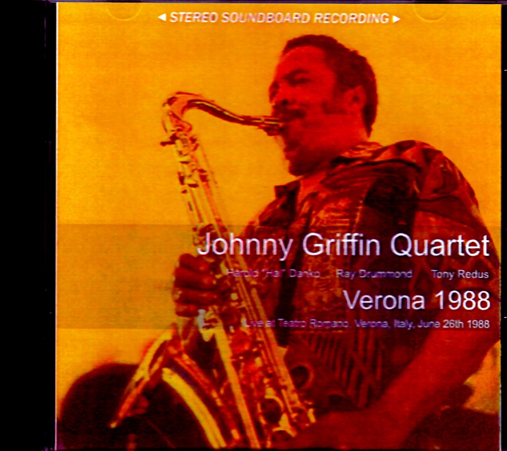 Johnny Griffin Quartet ジョニー・グリフィン/Italy 1988