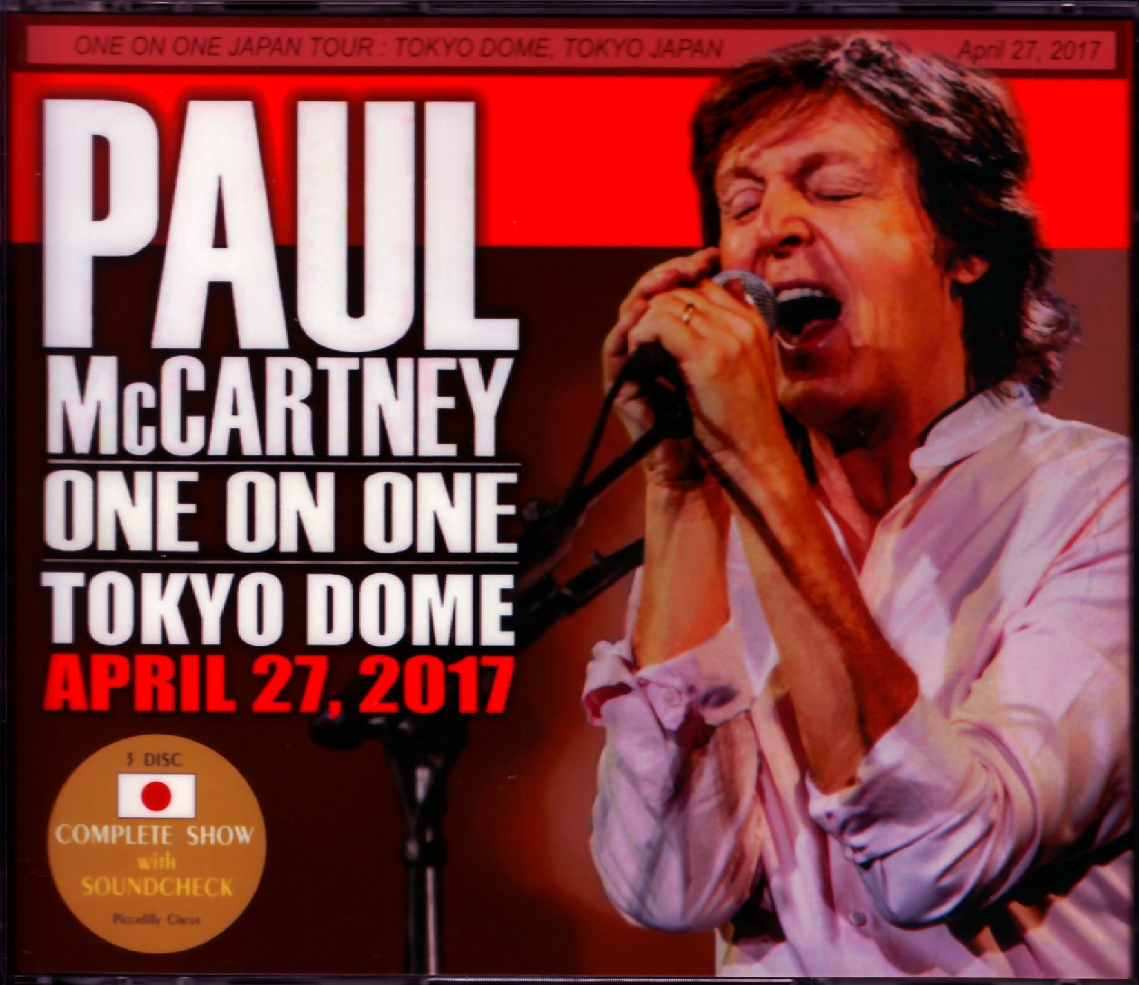 Paul McCartney ポール・マッカートニー/Tokyo,Japan 4.27.2017 & SC Ver.2