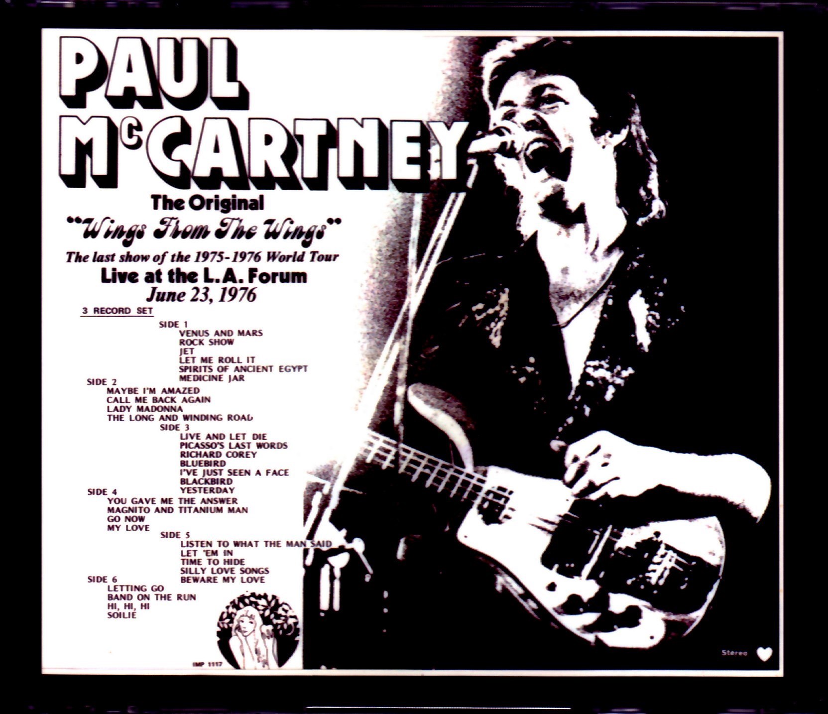Paul McCartney,Wings ポール・マッカートニー ウイングス/CA,USA 1976