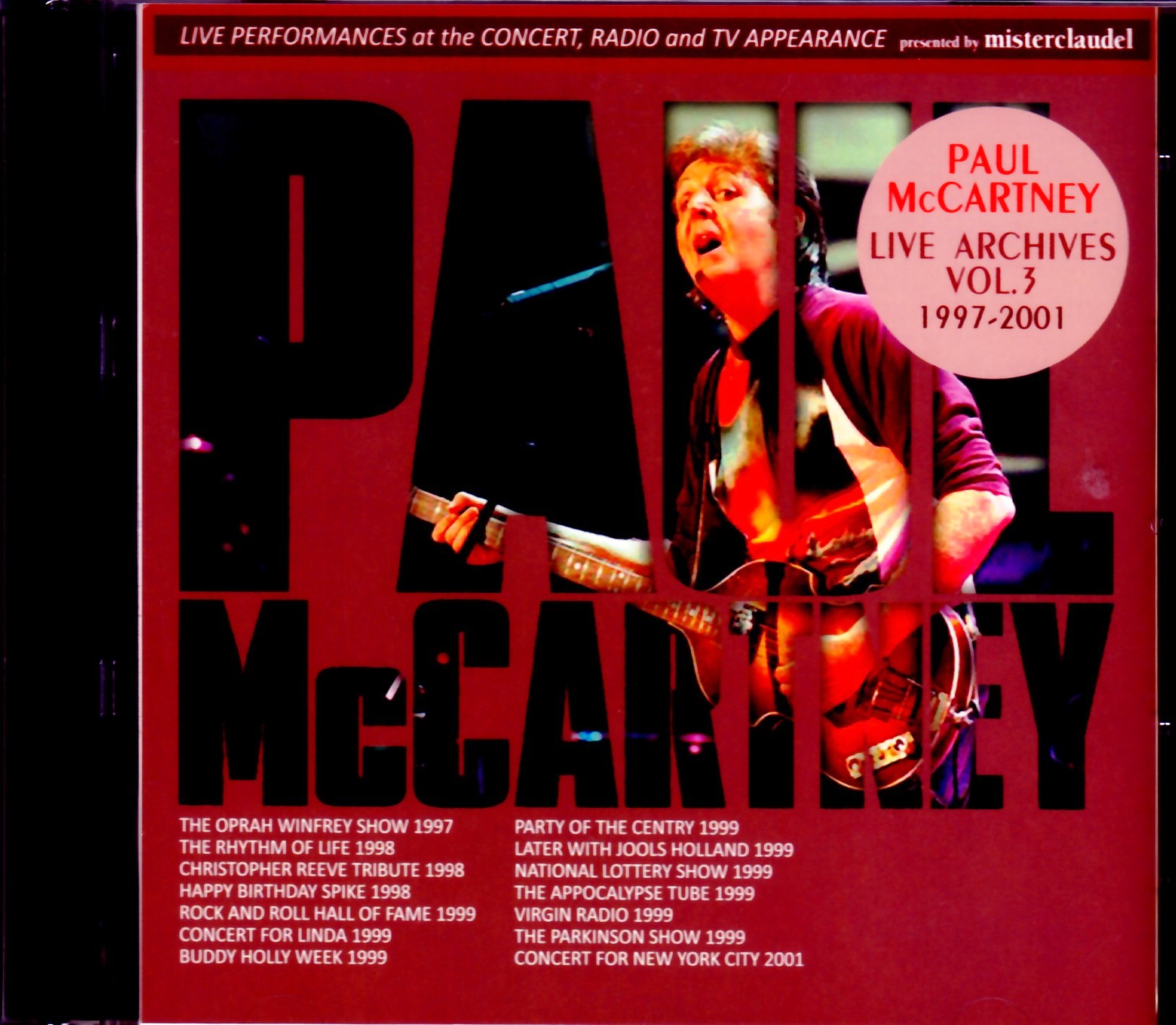 Paul McCartney ポール・マッカートニー/Live Archives 1997-2001