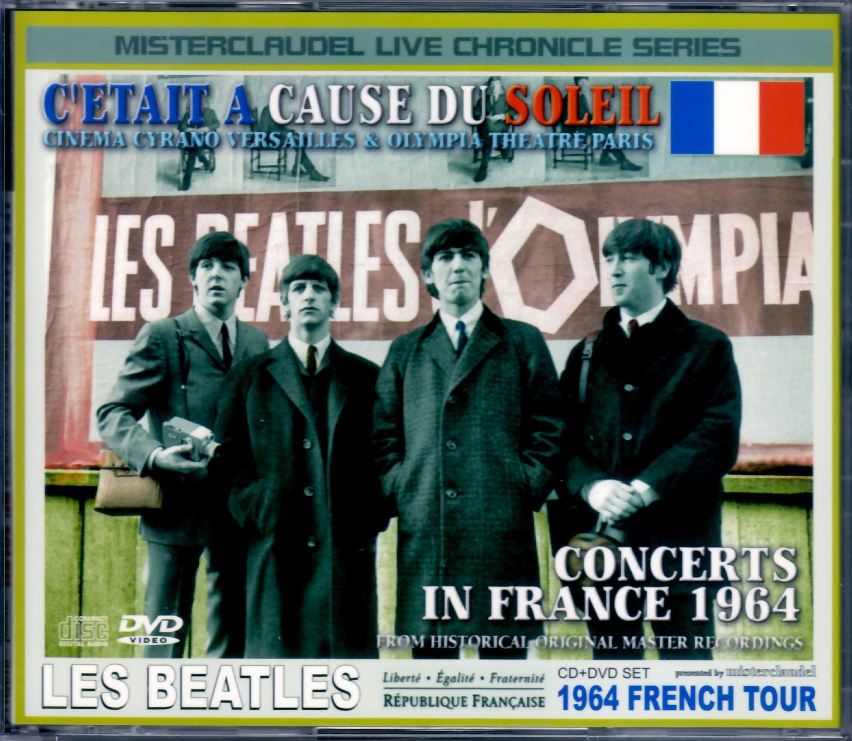Beatles ビートルズ/France 1964 S & V