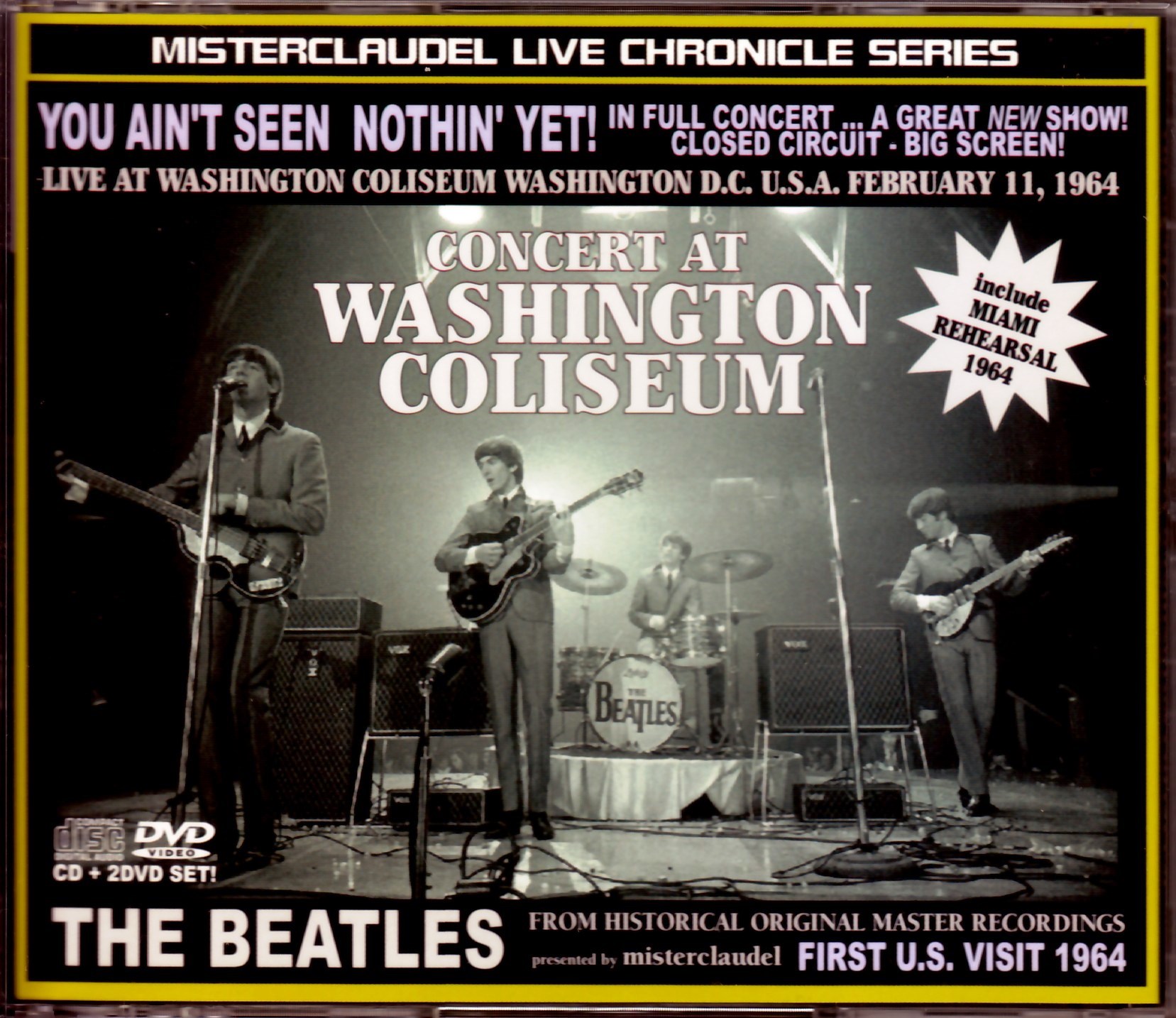 Beatles ビートルズ/WA,USA 1964 Live Chronicle