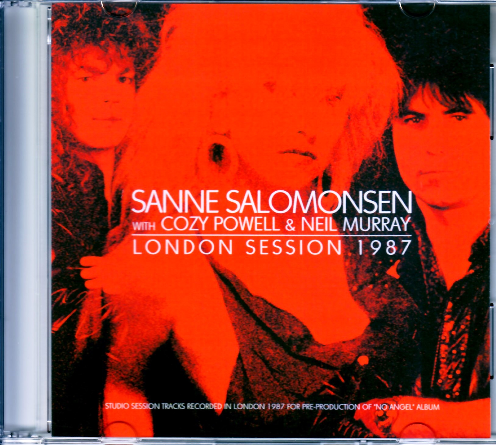 Sanne Salomonsen,Cozy Powell サンネ・サロモンセン/London,UK 1987