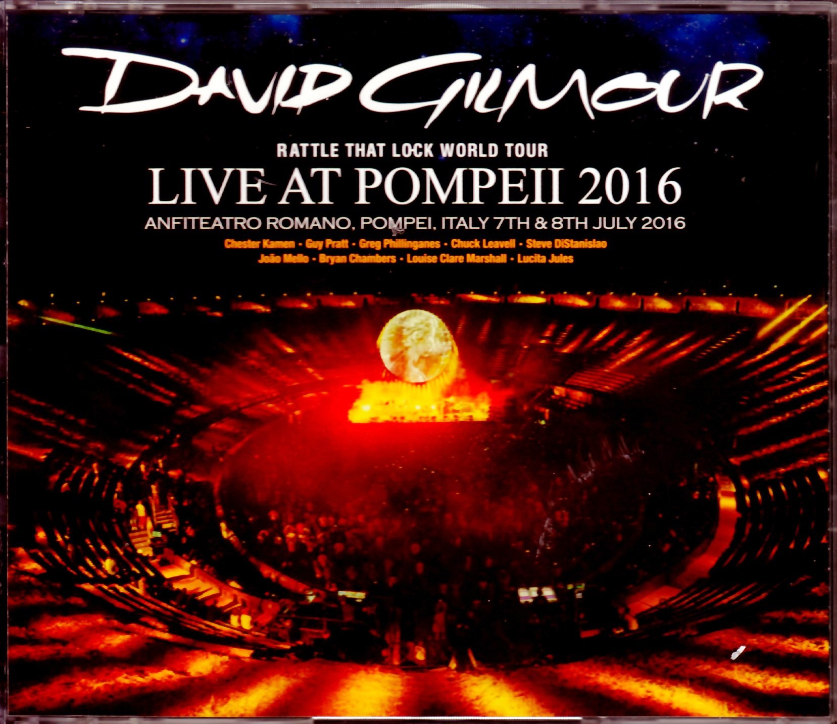 David Gilmour デヴィッド・ギルモア/Italy 2016 2Days