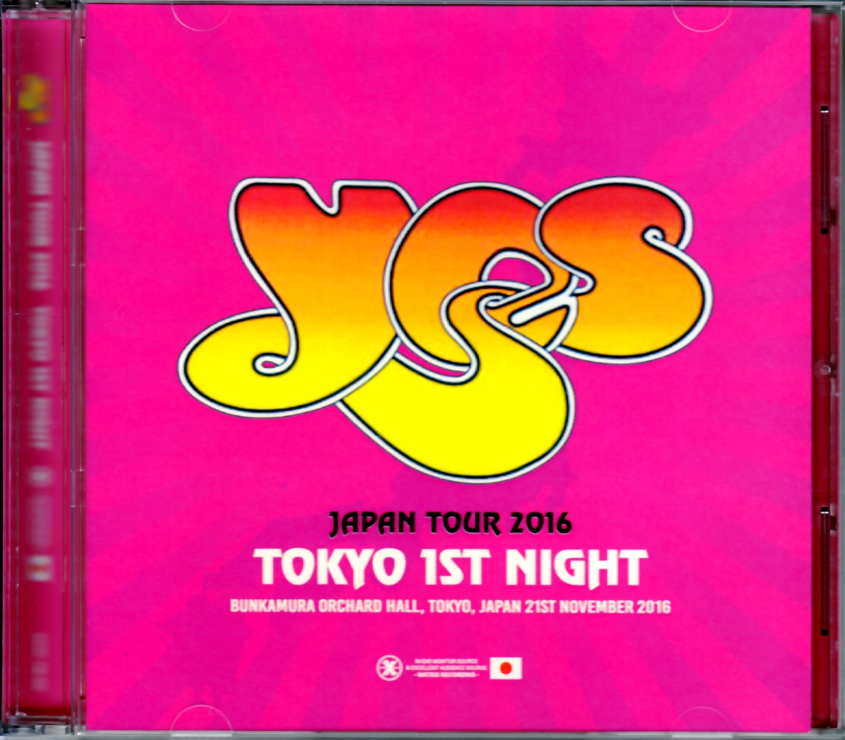 Yes イエス/Tokyo,Japan 11.21.2016 IEM Ver