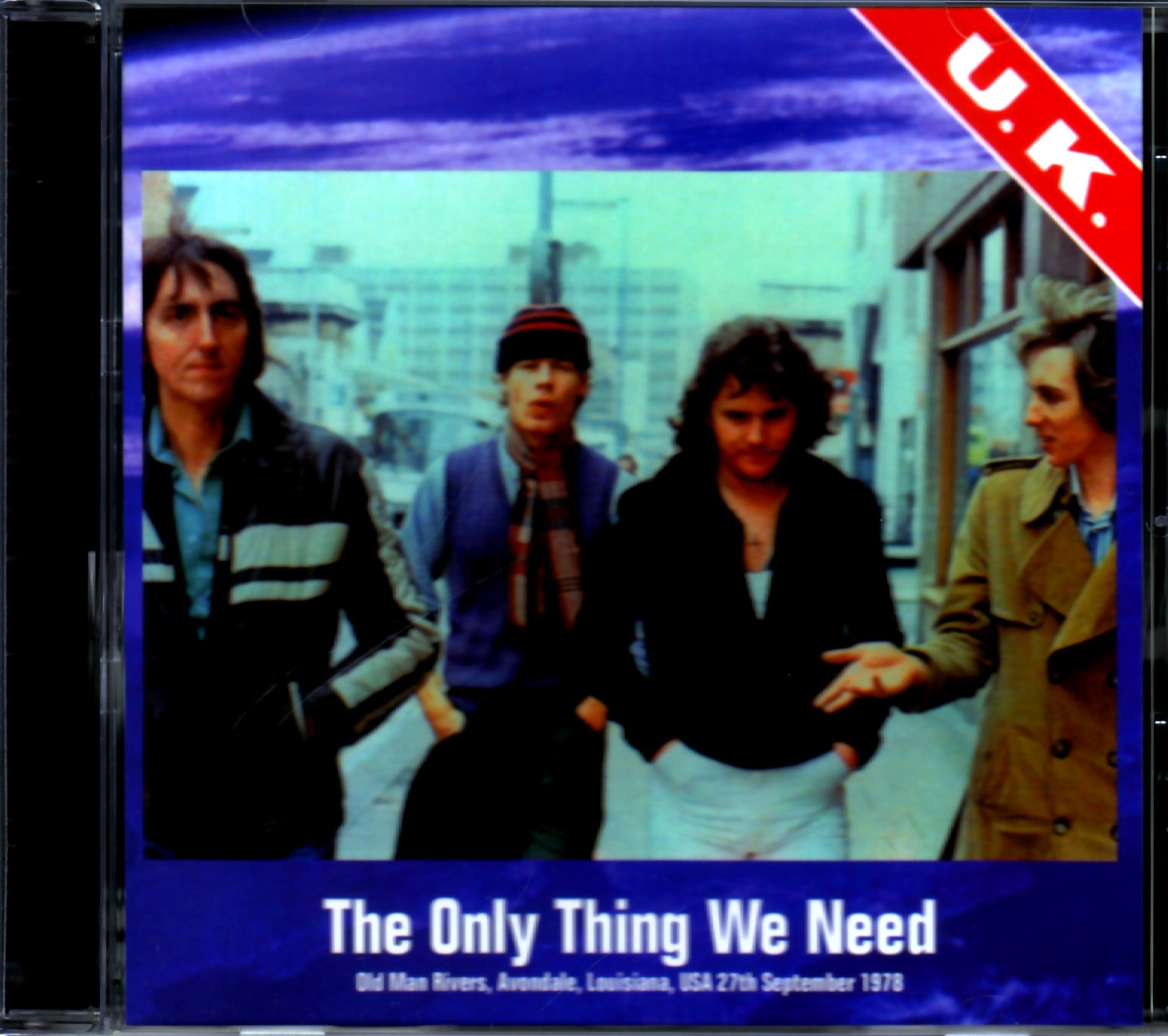 UK John Wetton,Eddie Jobson,Allan Holdsworth/LA,USA 1978