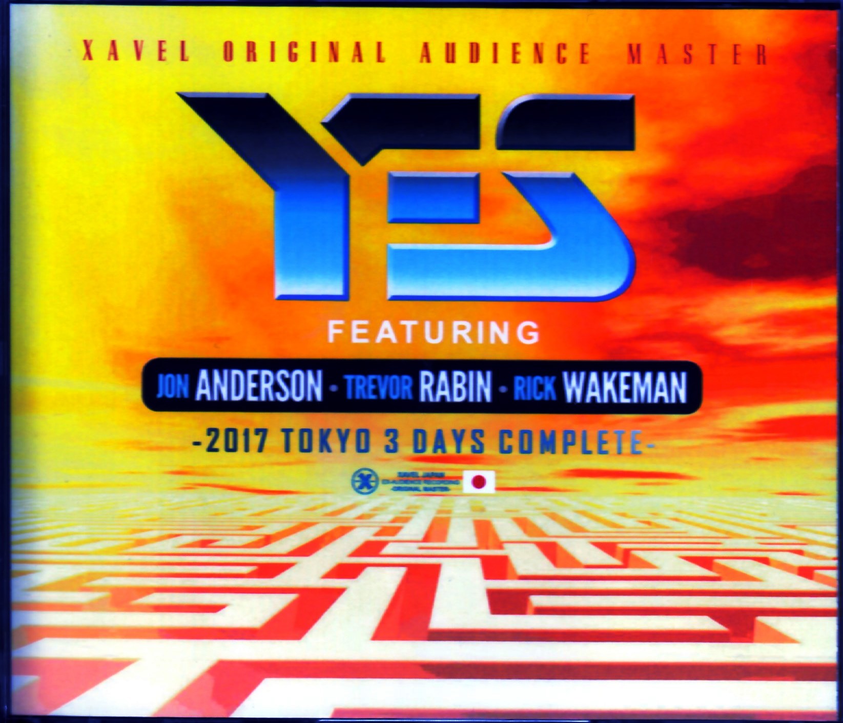 Yes Jon Anderson,Trevor Rabin,Rick Wakeman イエス/Tokyo,Japan 3Days IEM Matrix Ver