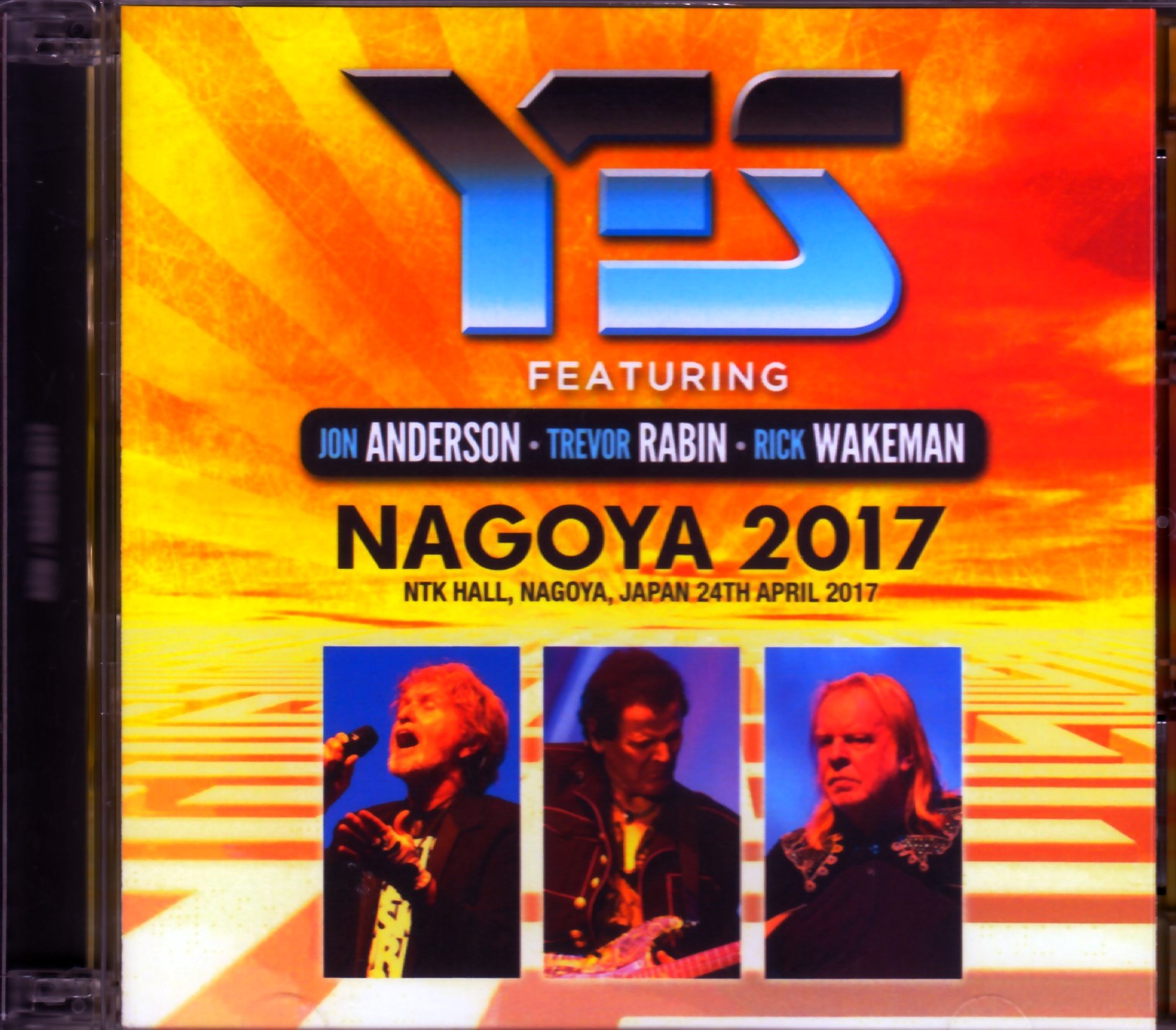 Yes Jon Anderson,Trevor Rabin,Rick Wakeman イエス/Aichi,Japan 2017