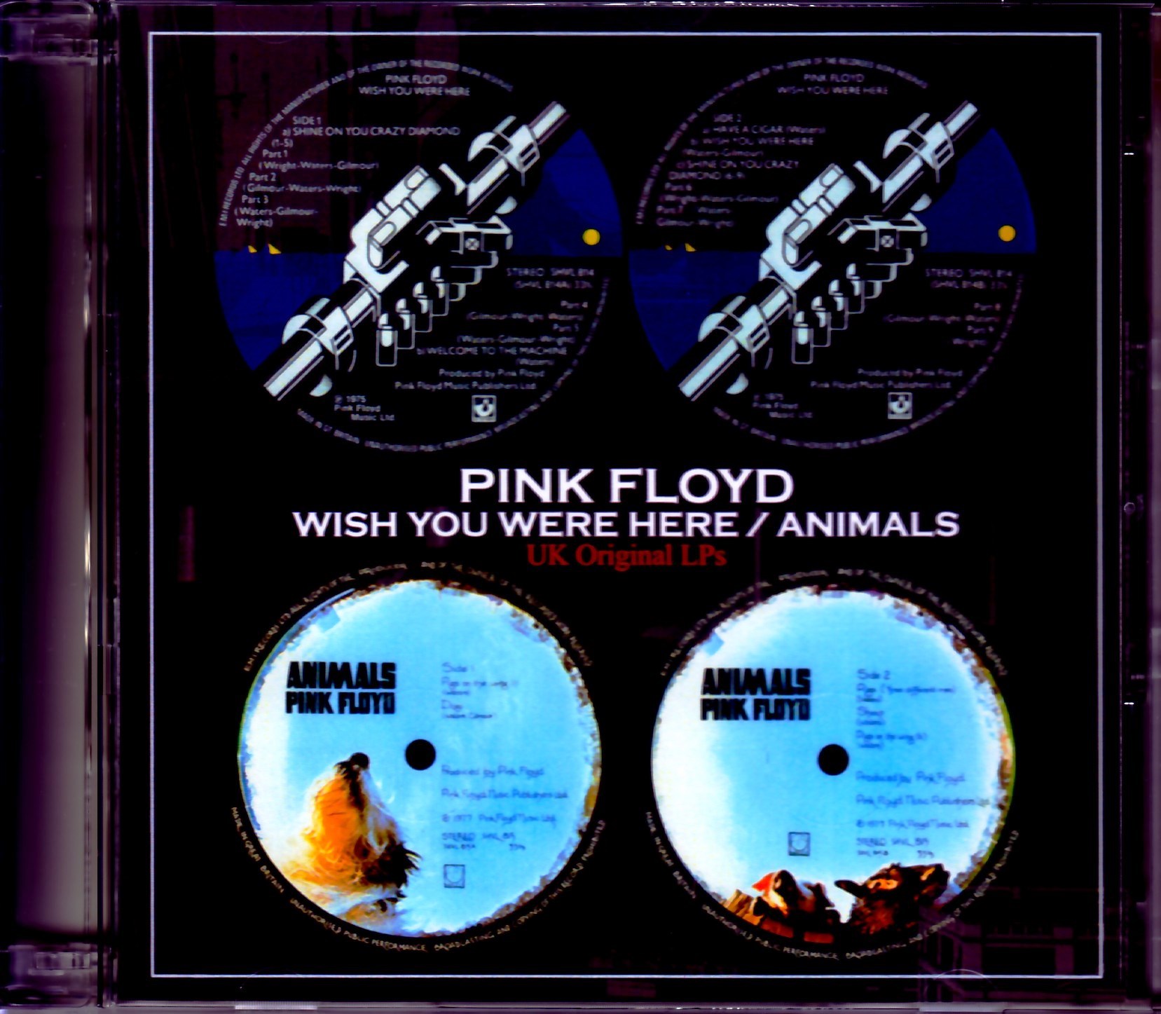 Pink Floyd ピンク・フロイド/Wish You were Here & Animals UK Original LP’s