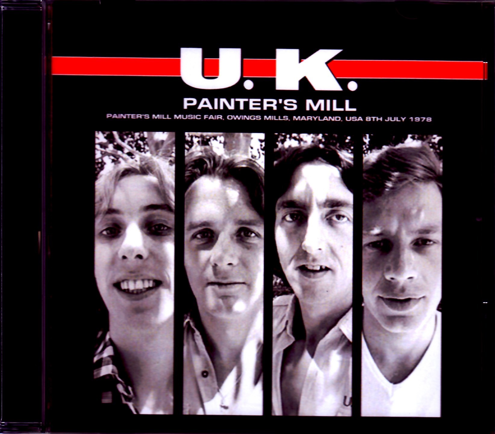 U.K. John Wetton,Allan Holdsworth,Eddie Jobson,Bill Bruford/MD,USA 1978