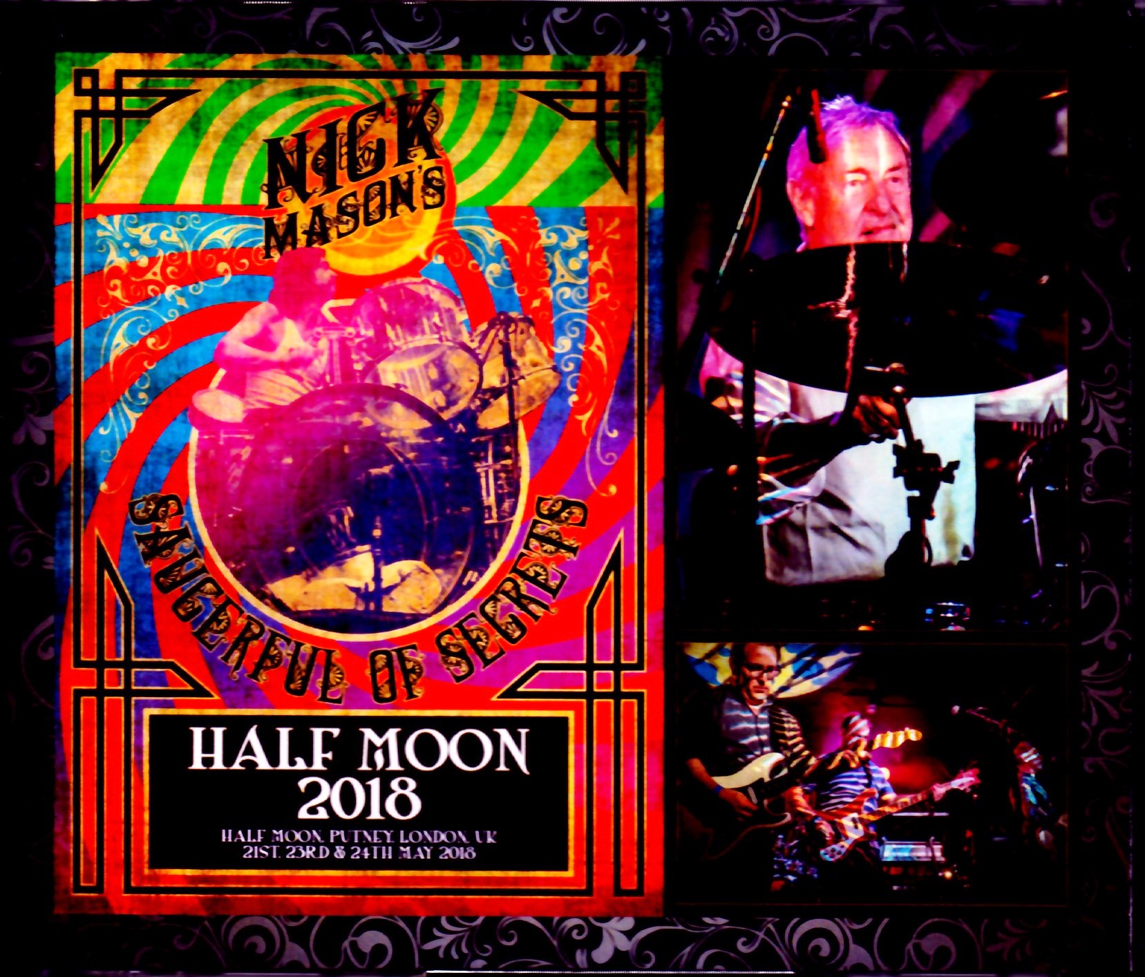 Nick Mason’s Saucerful of Secrets ニック・メイソン/London,UK 2018 3Days & more