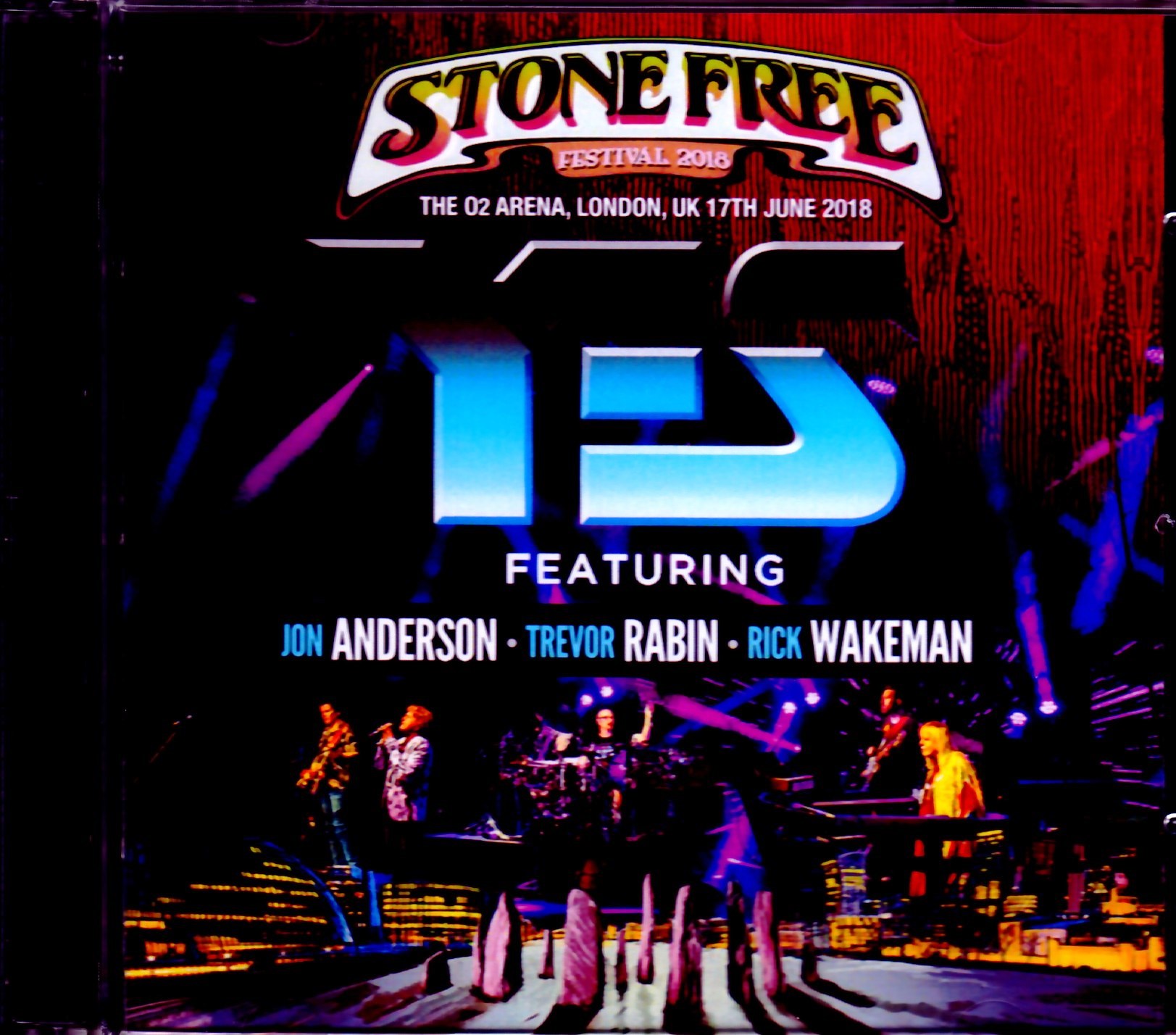 Yes ARW,Jon Anderson Trevor Rabin Rick Wakeman/London,UK 2018