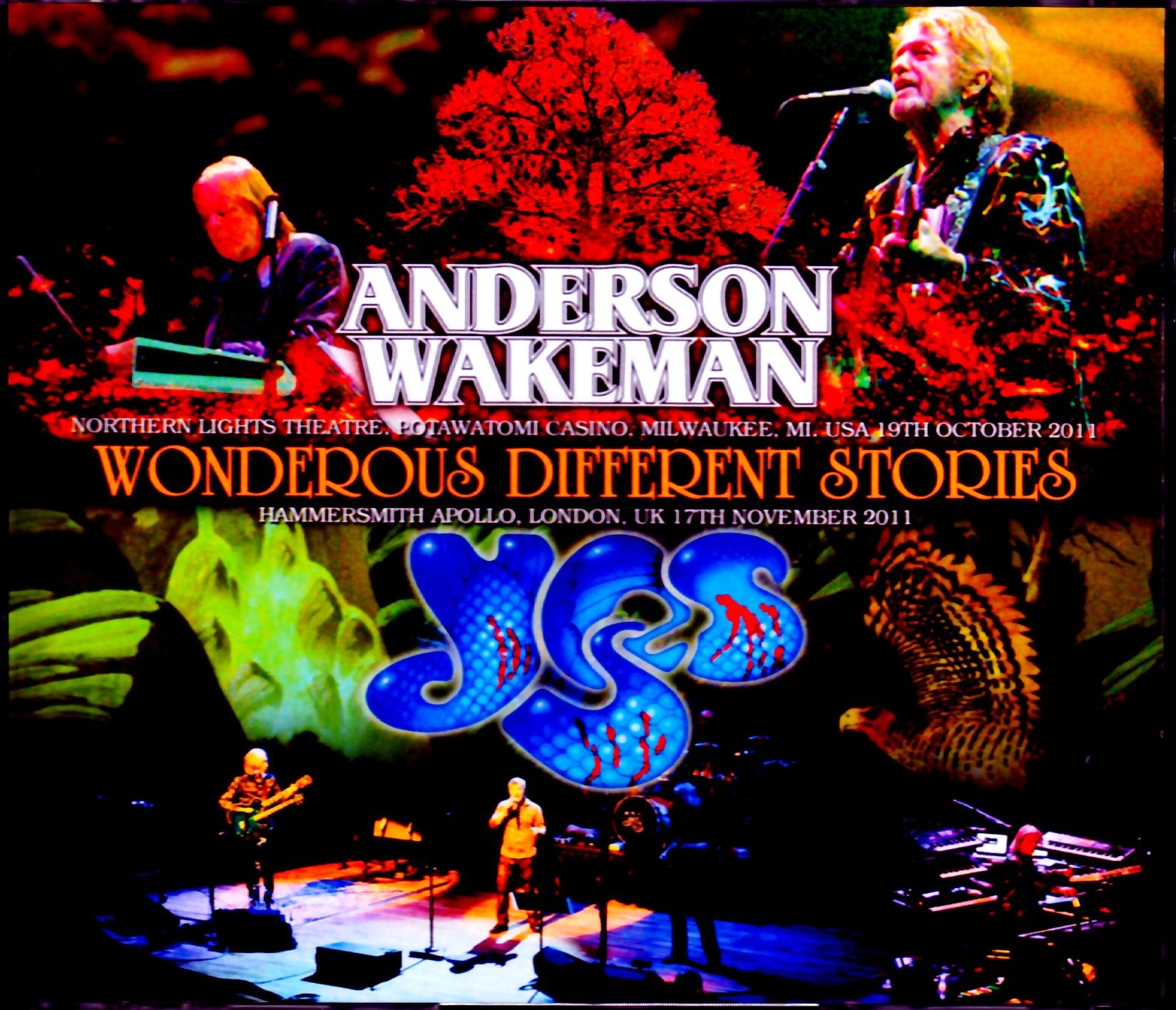 Anderson Wakeman Yes  アンダーソン・ウェイクマン イエス/London,UK 2011